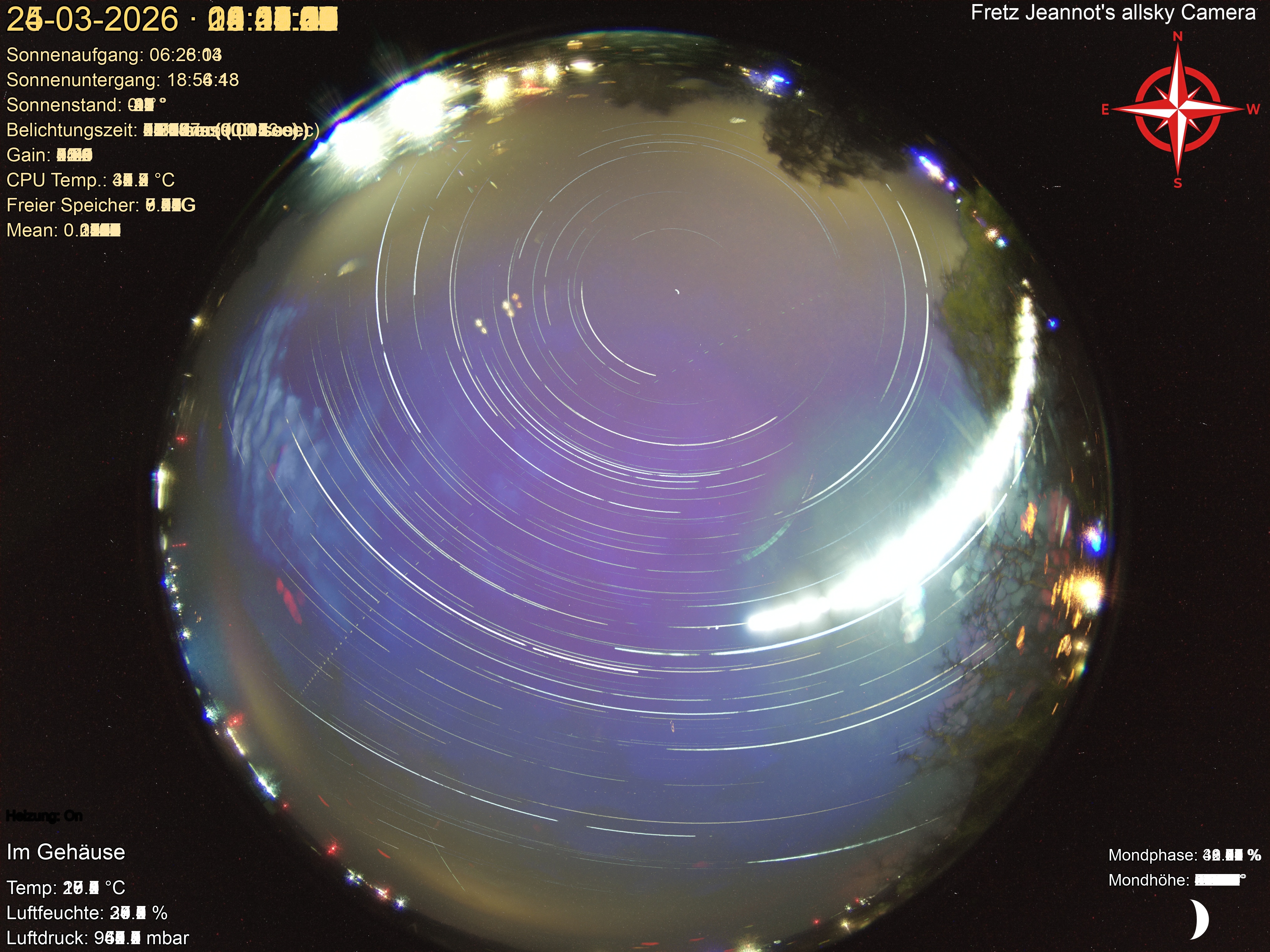 Startrail Bild: 24.03.2026