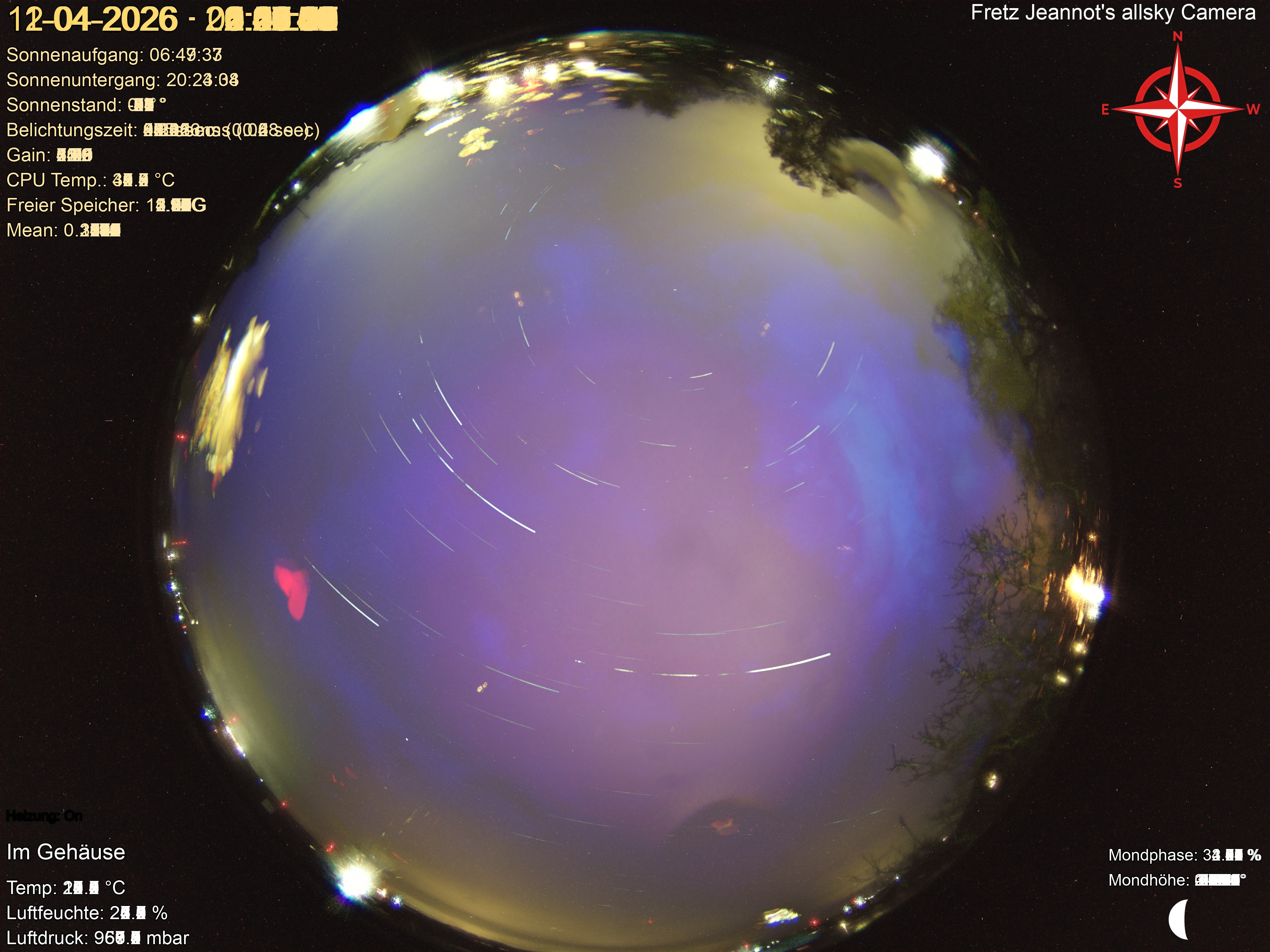 Startrail Bild: 11.04.2026