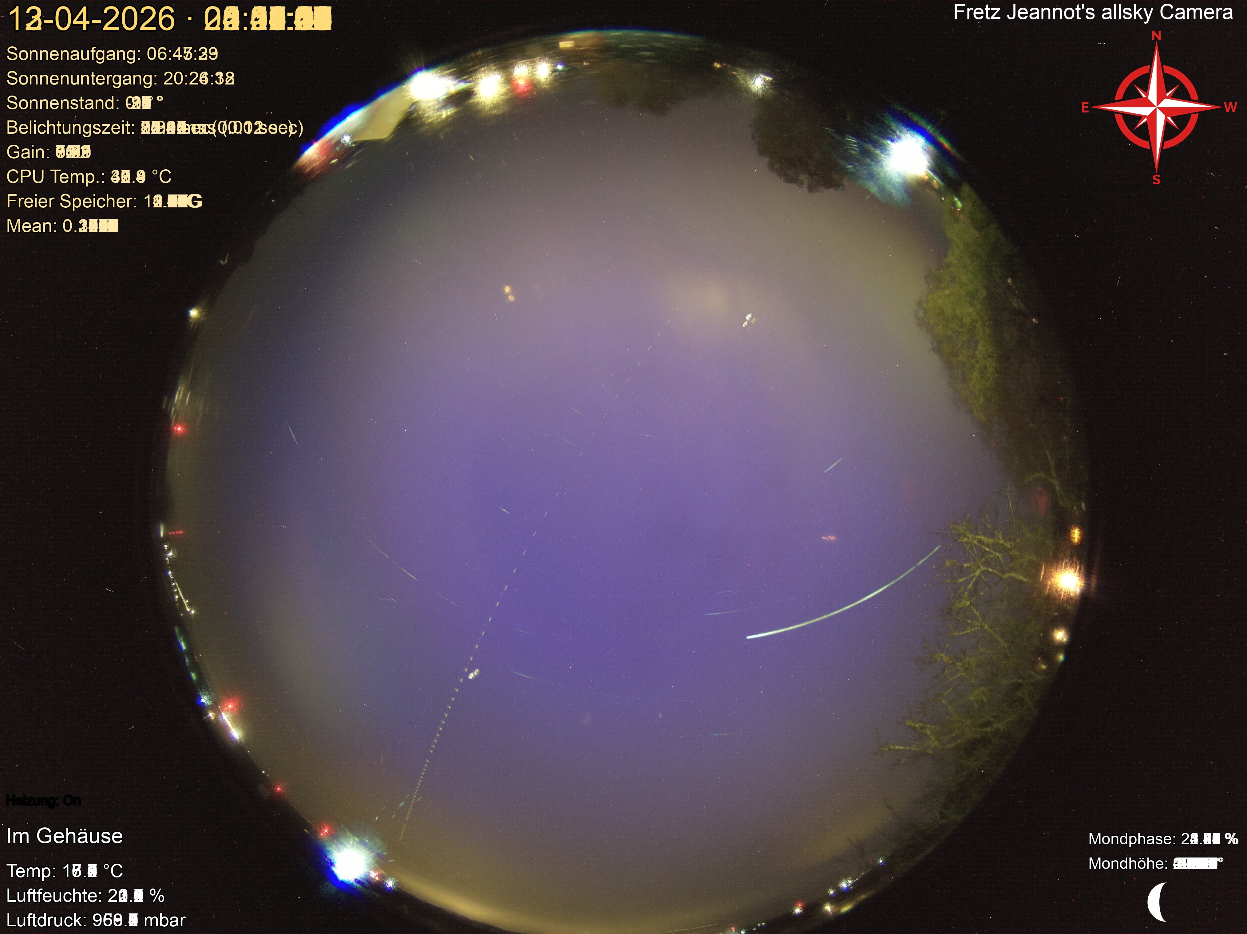 Startrail Bild: 12.04.2026