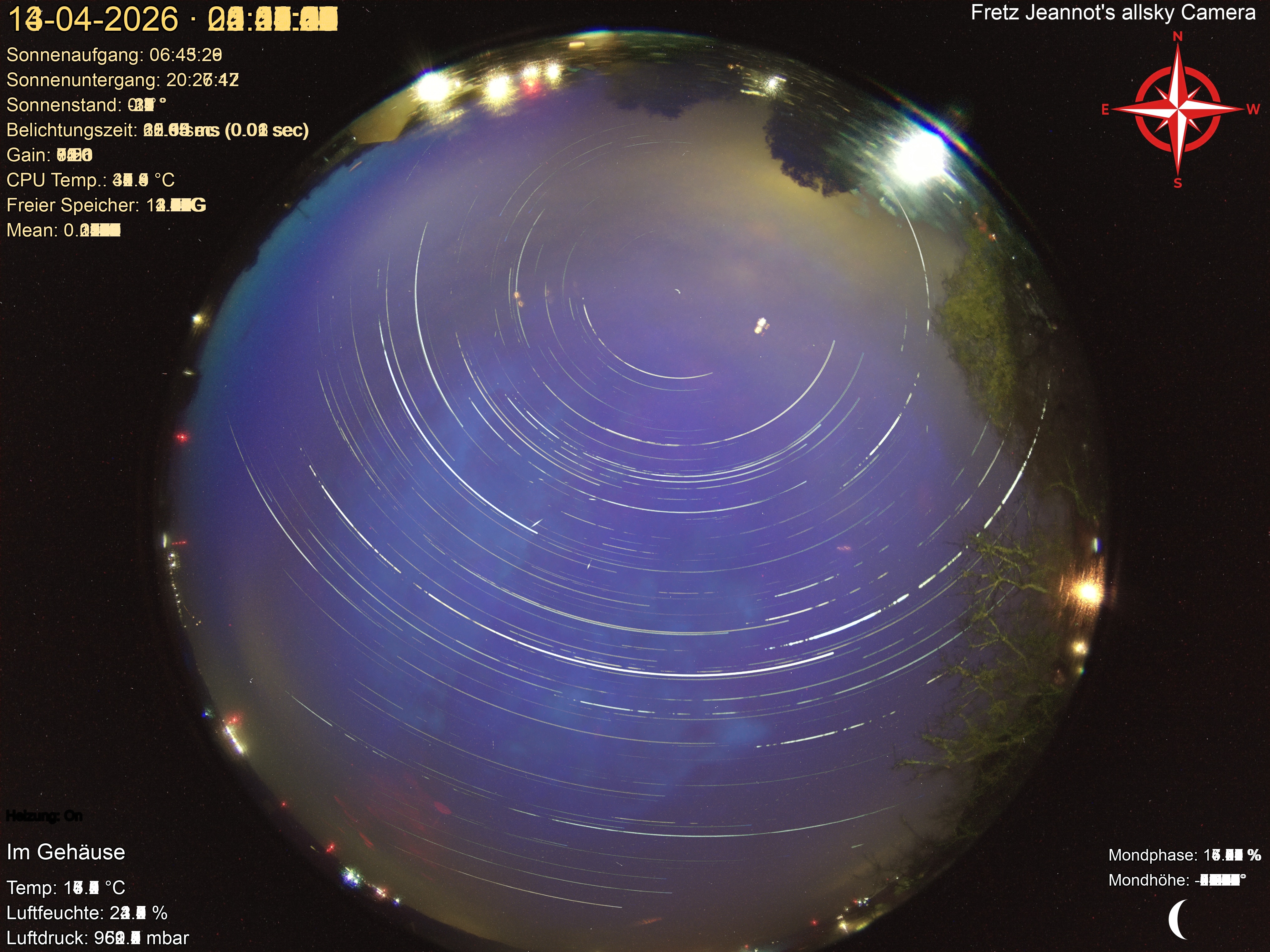 Startrail Bild: 13.04.2026