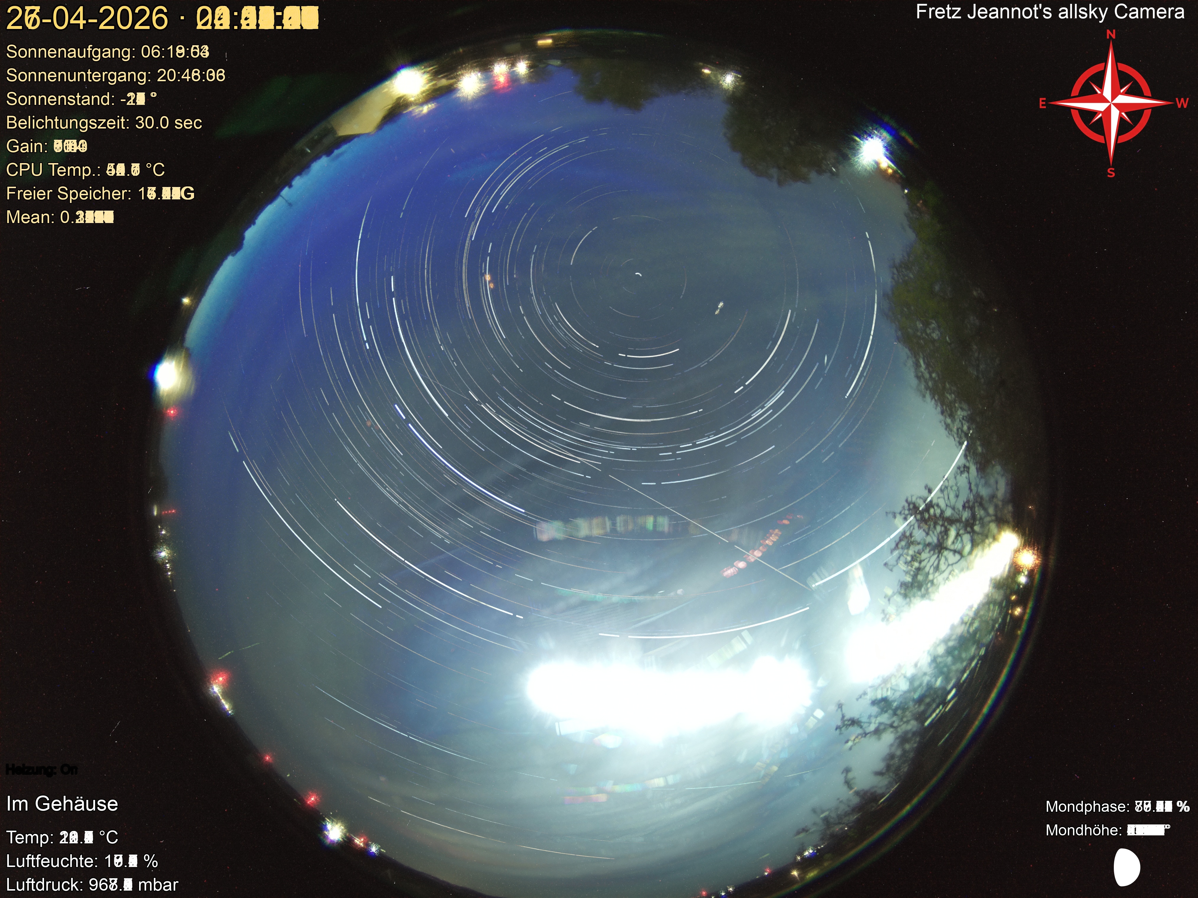 Startrail Bild: 26.04.2026