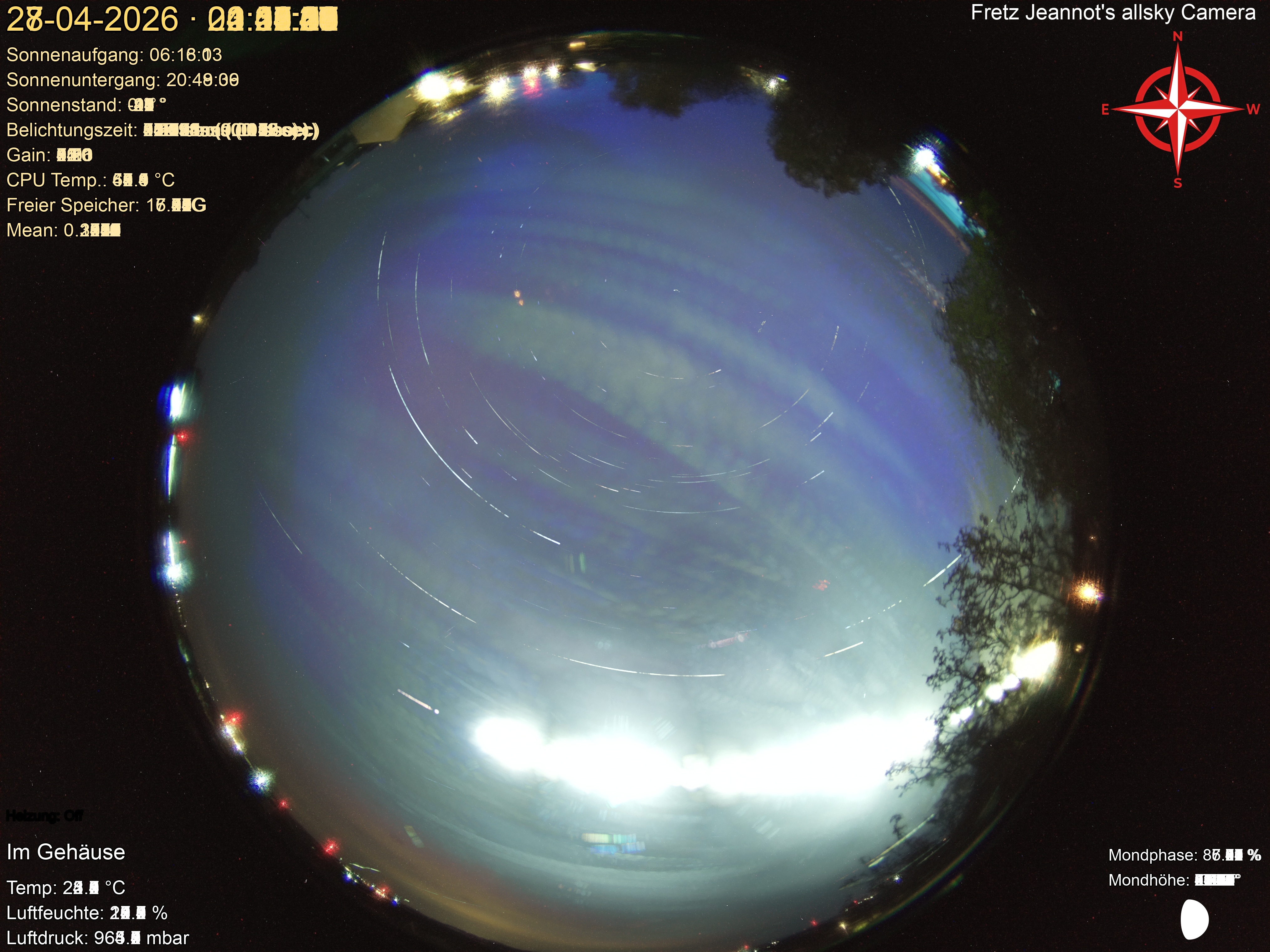 Startrail Bild: 27.04.2026