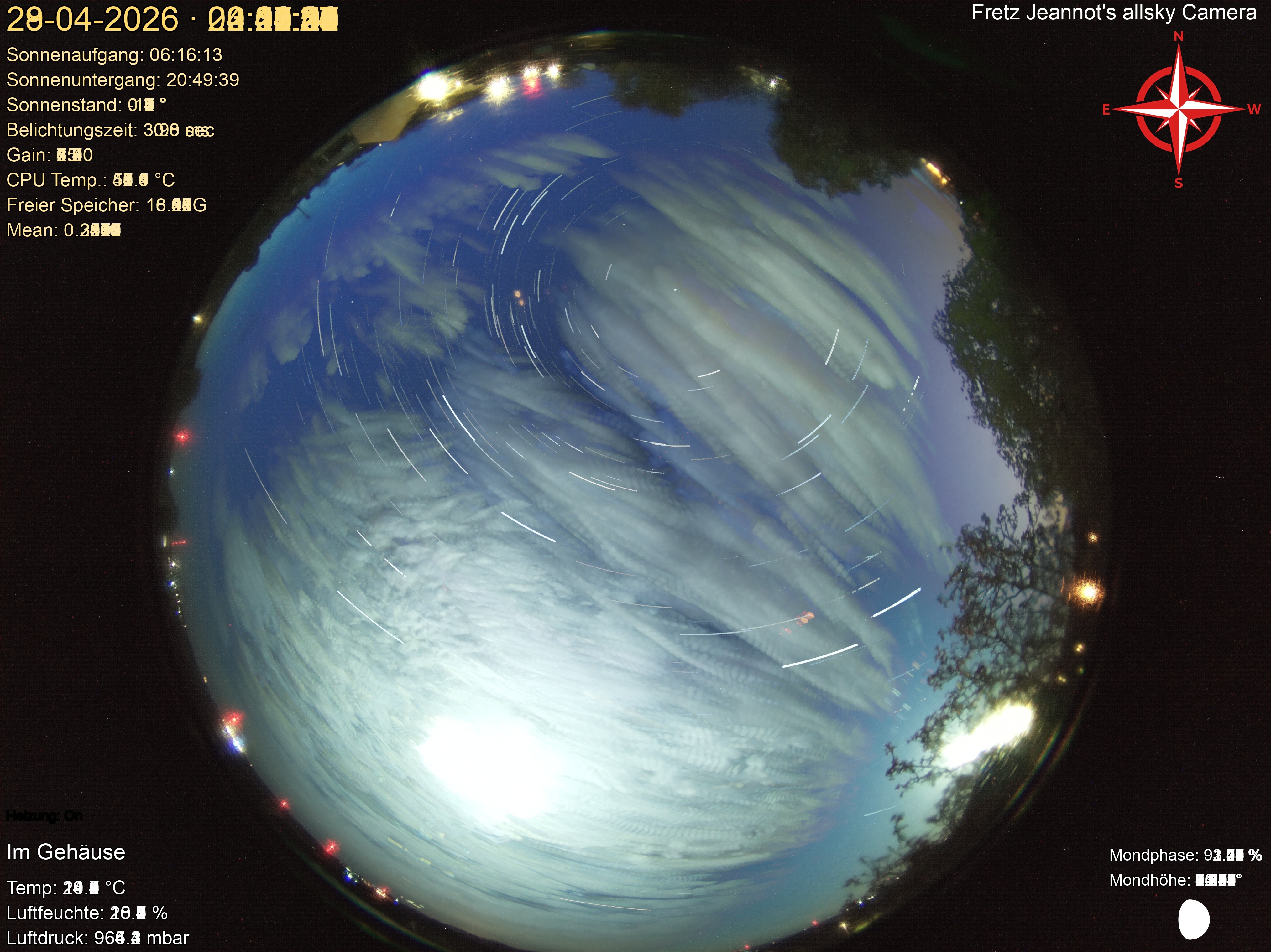Startrail Bild: 28.04.2026