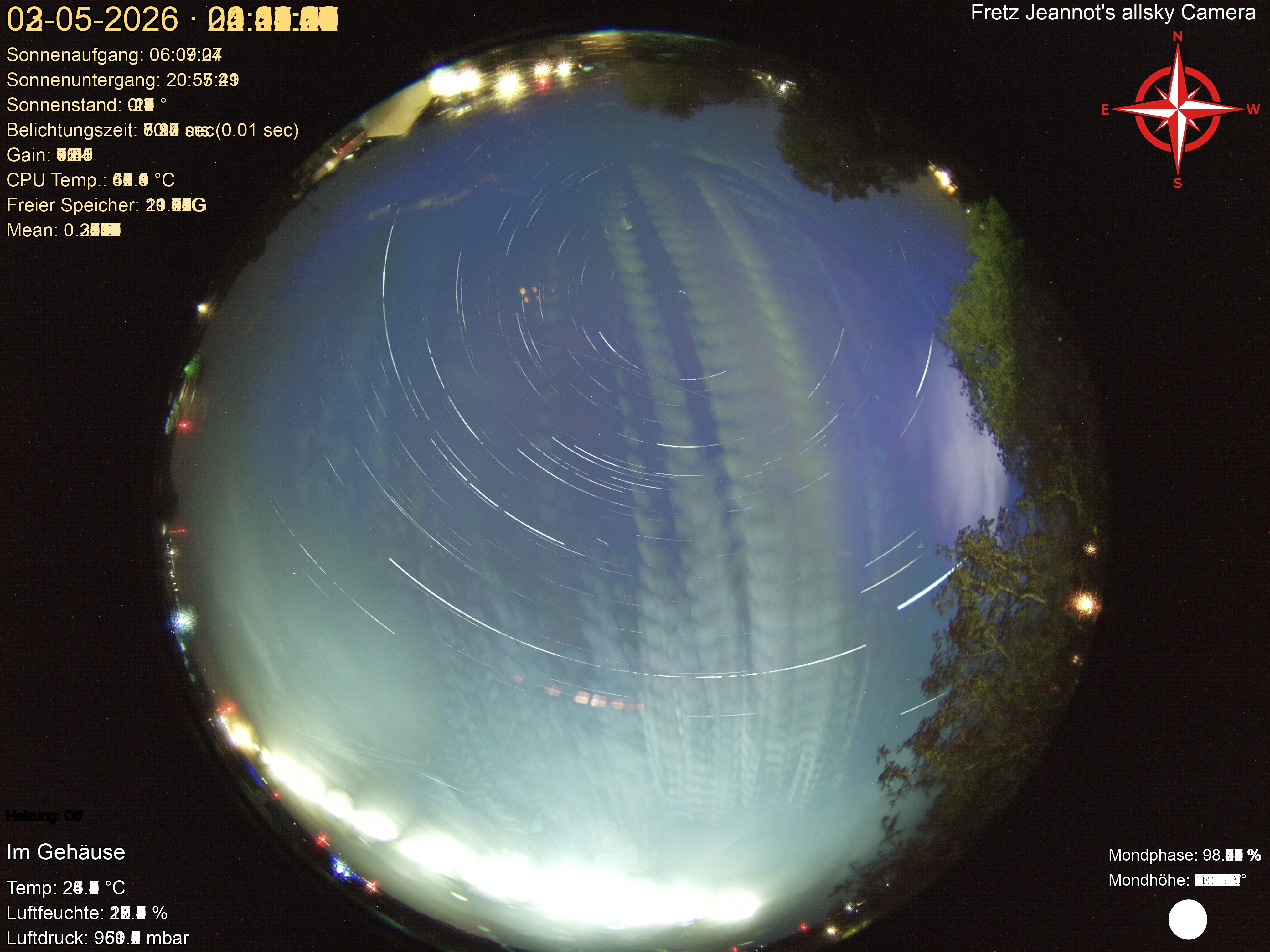 Startrail Bild: 02.05.2026