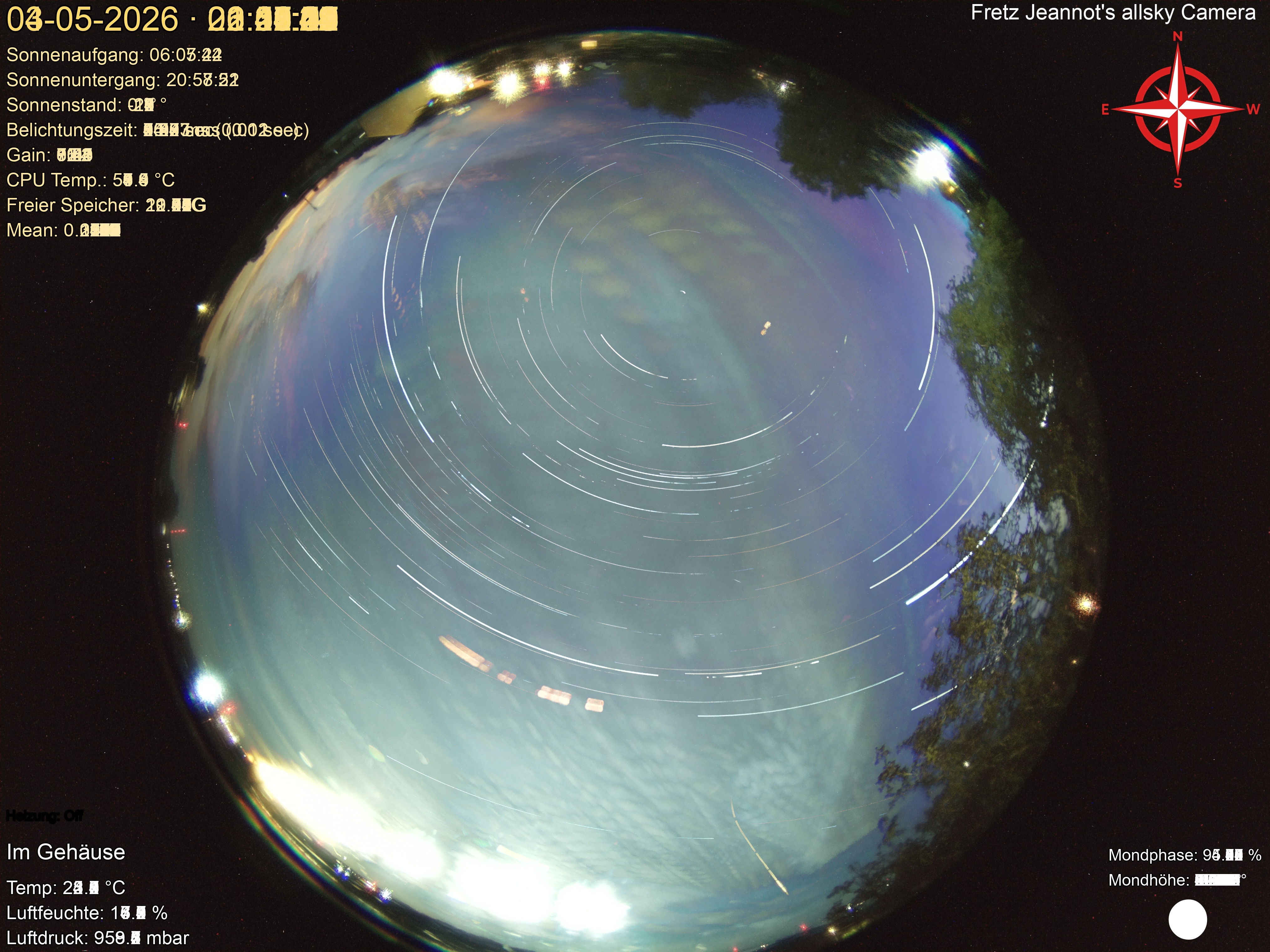 Startrail Bild: 03.05.2026