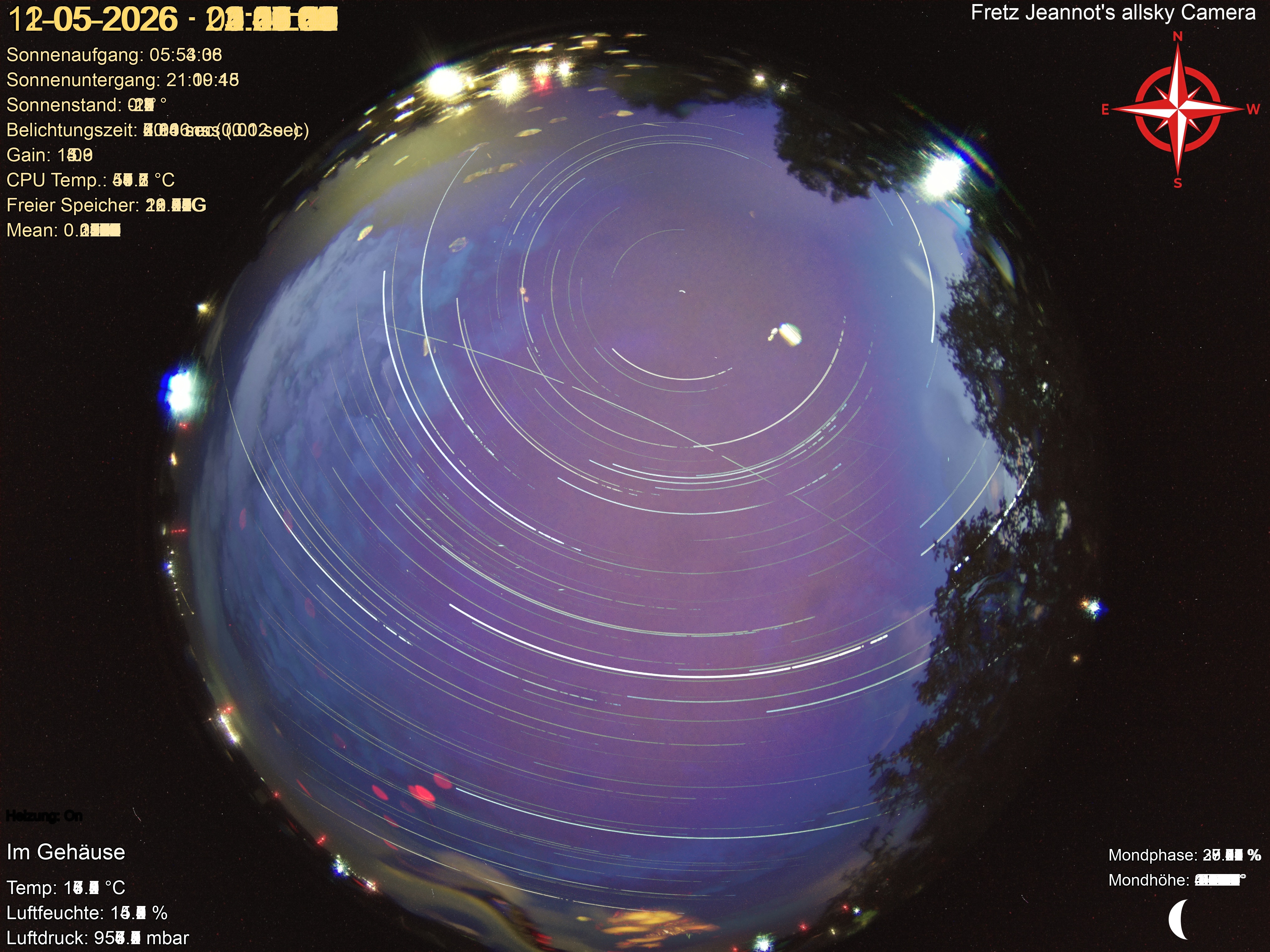 Startrail Bild: 11.05.2026
