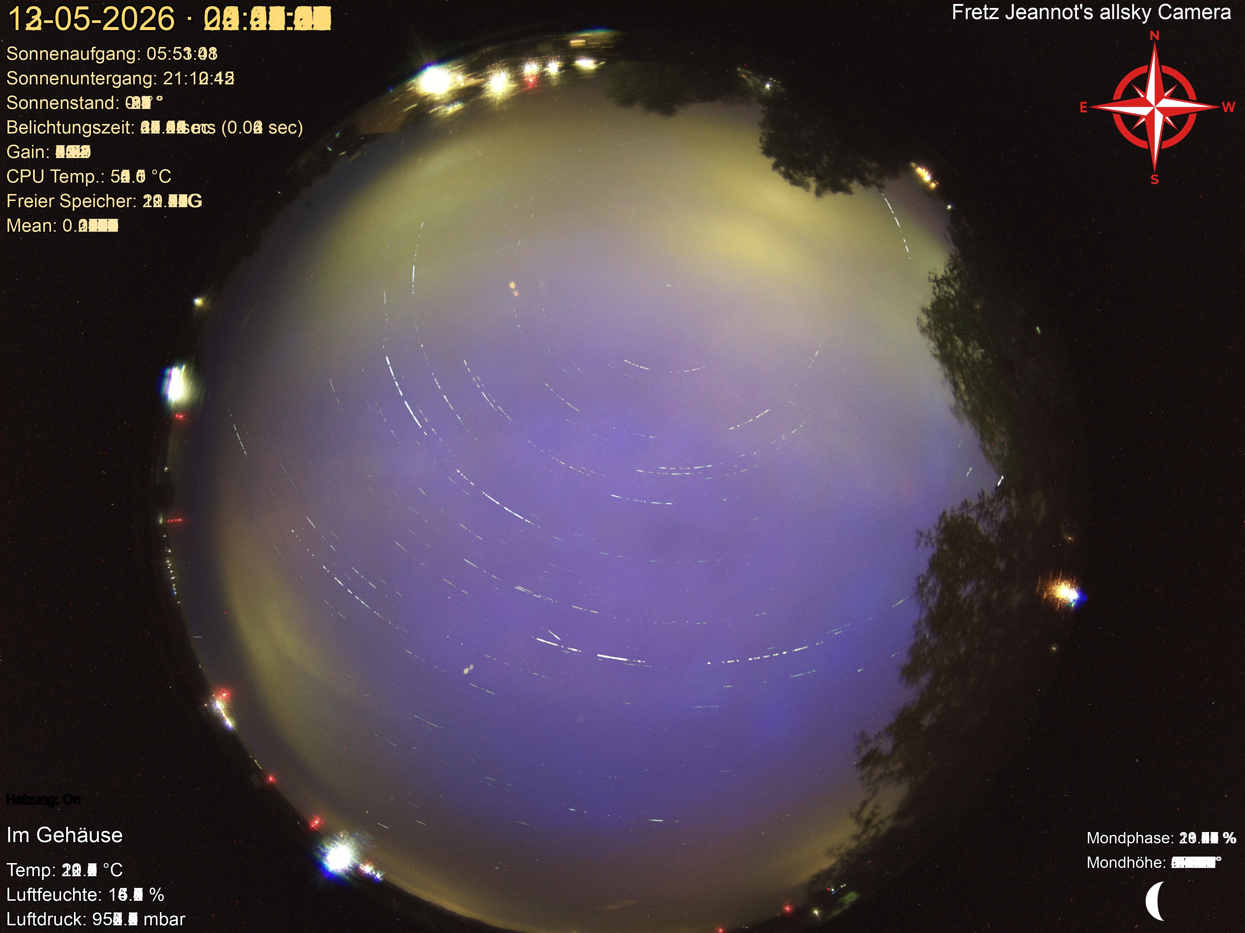 Startrail Bild: 12.05.2026
