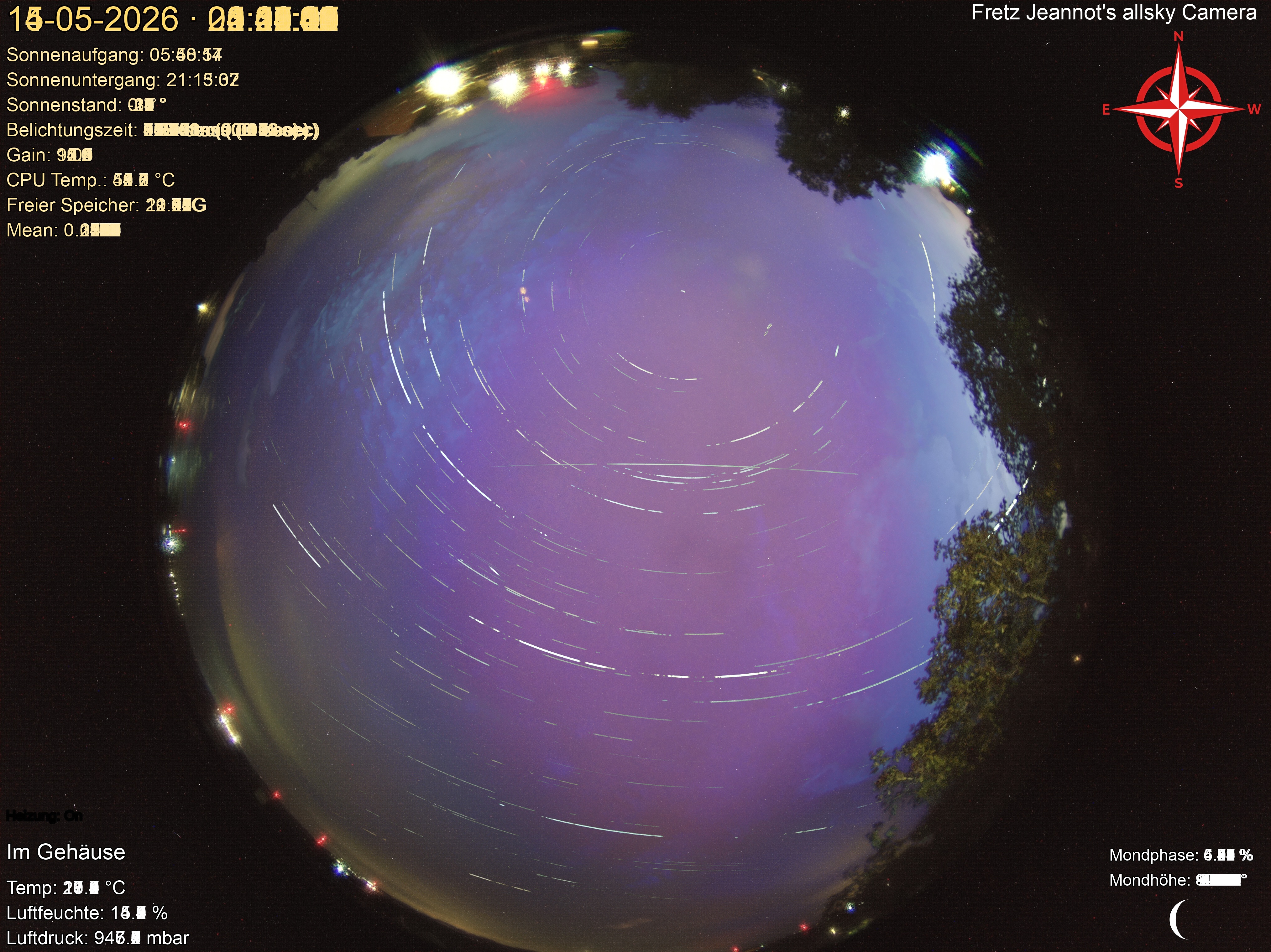 Startrail Bild: 14.05.2026