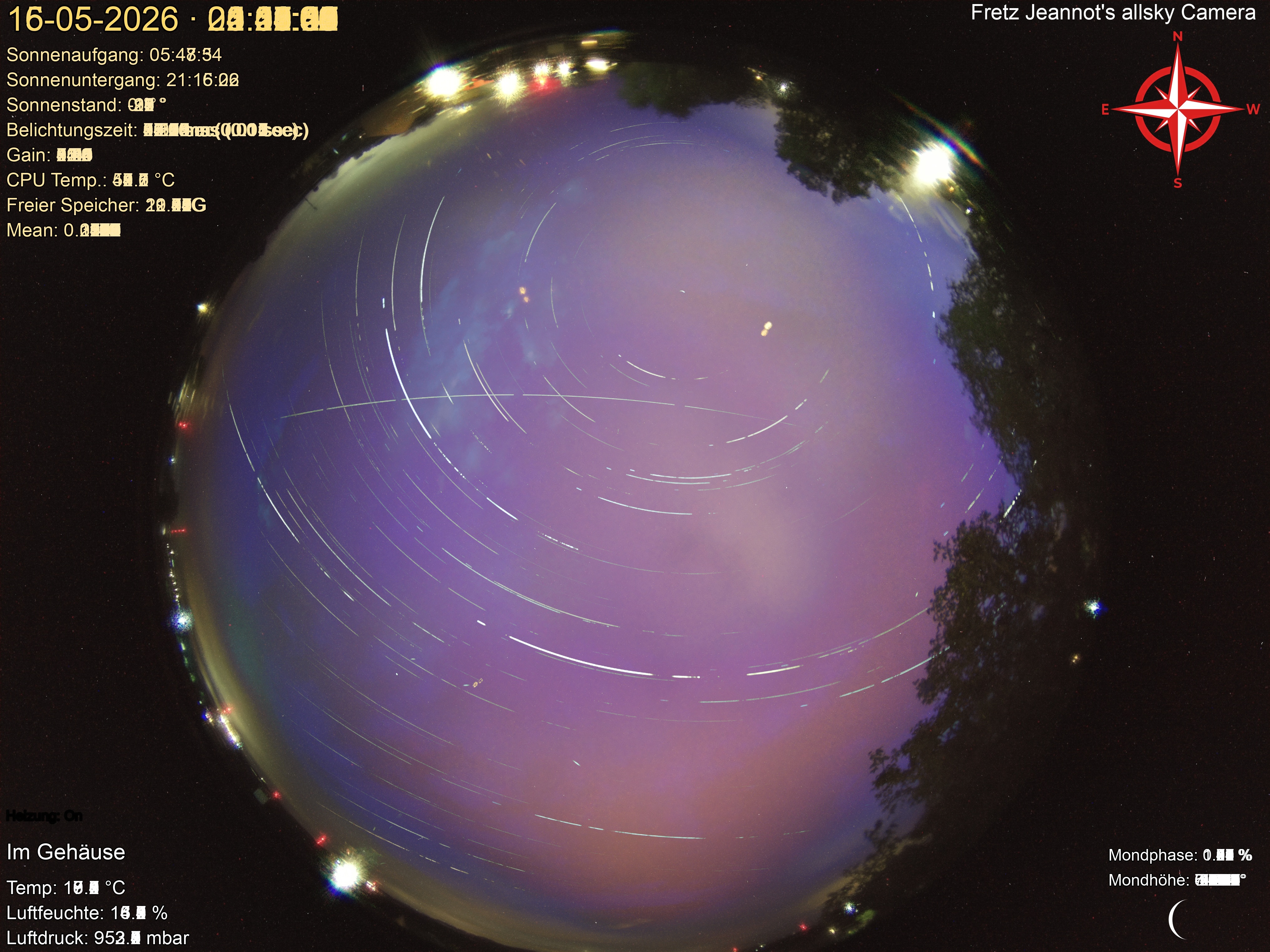 Startrail Bild: 15.05.2026