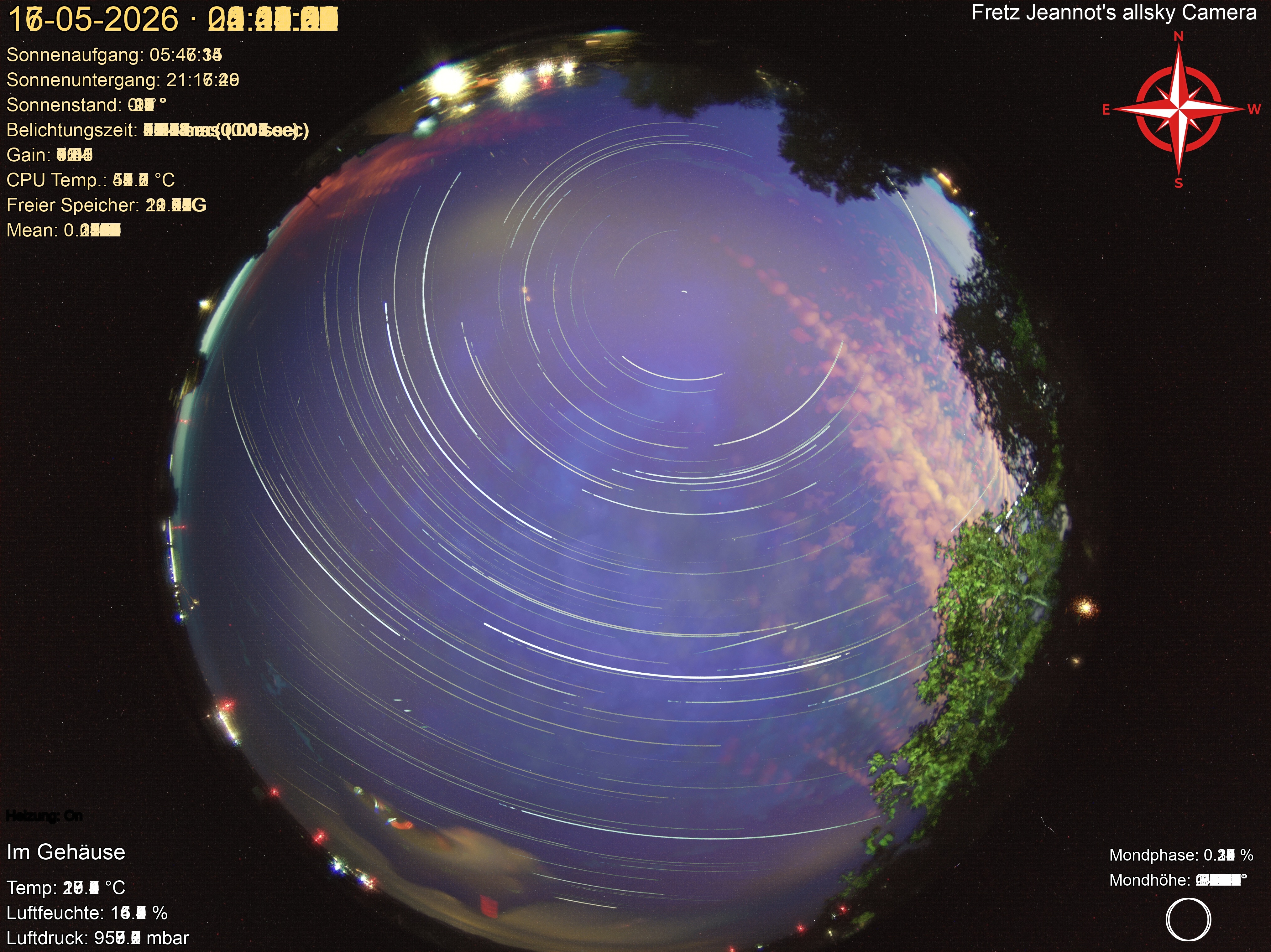 Startrail Bild: 16.05.2026