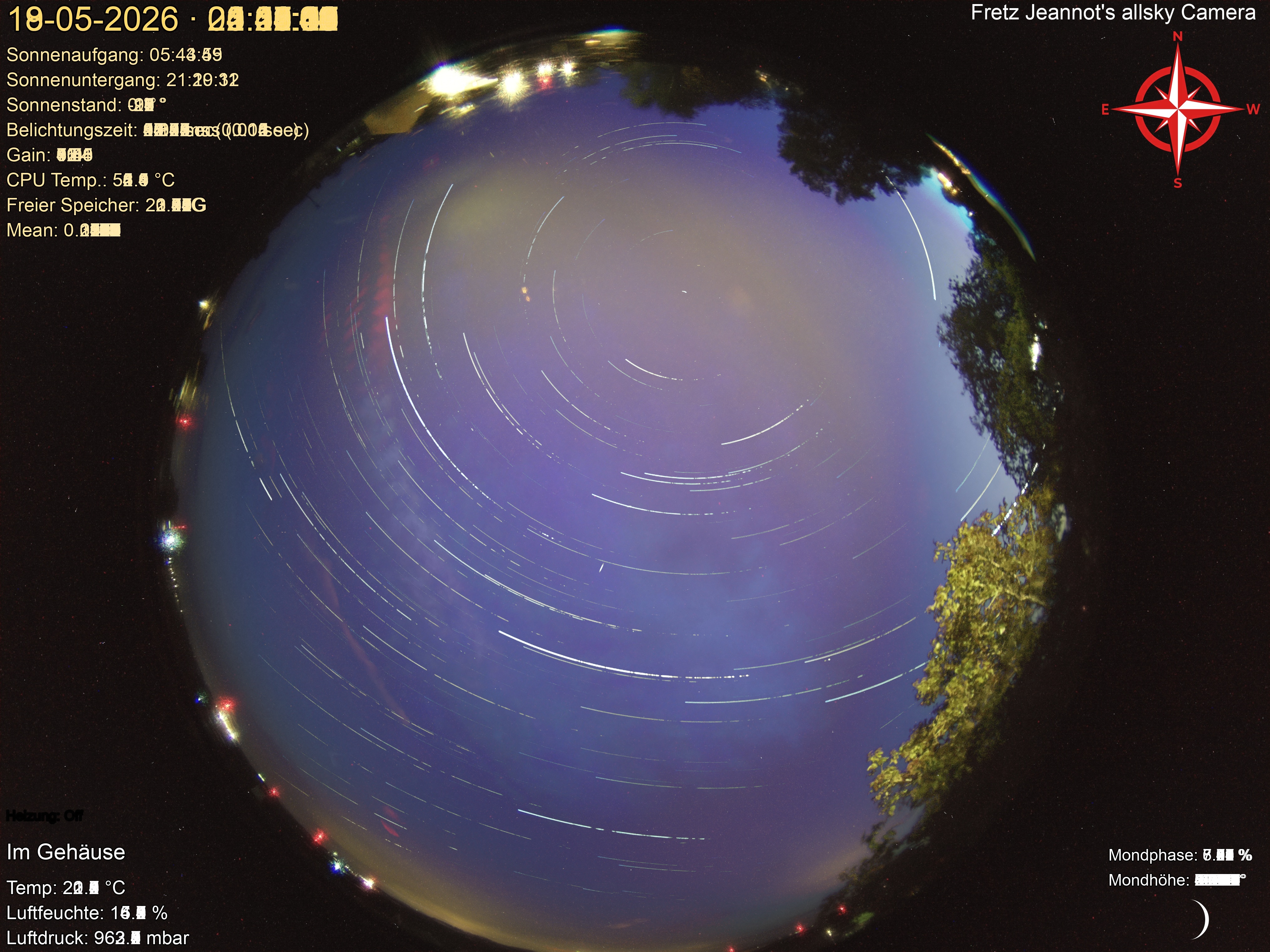 Startrail Bild: 18.05.2026