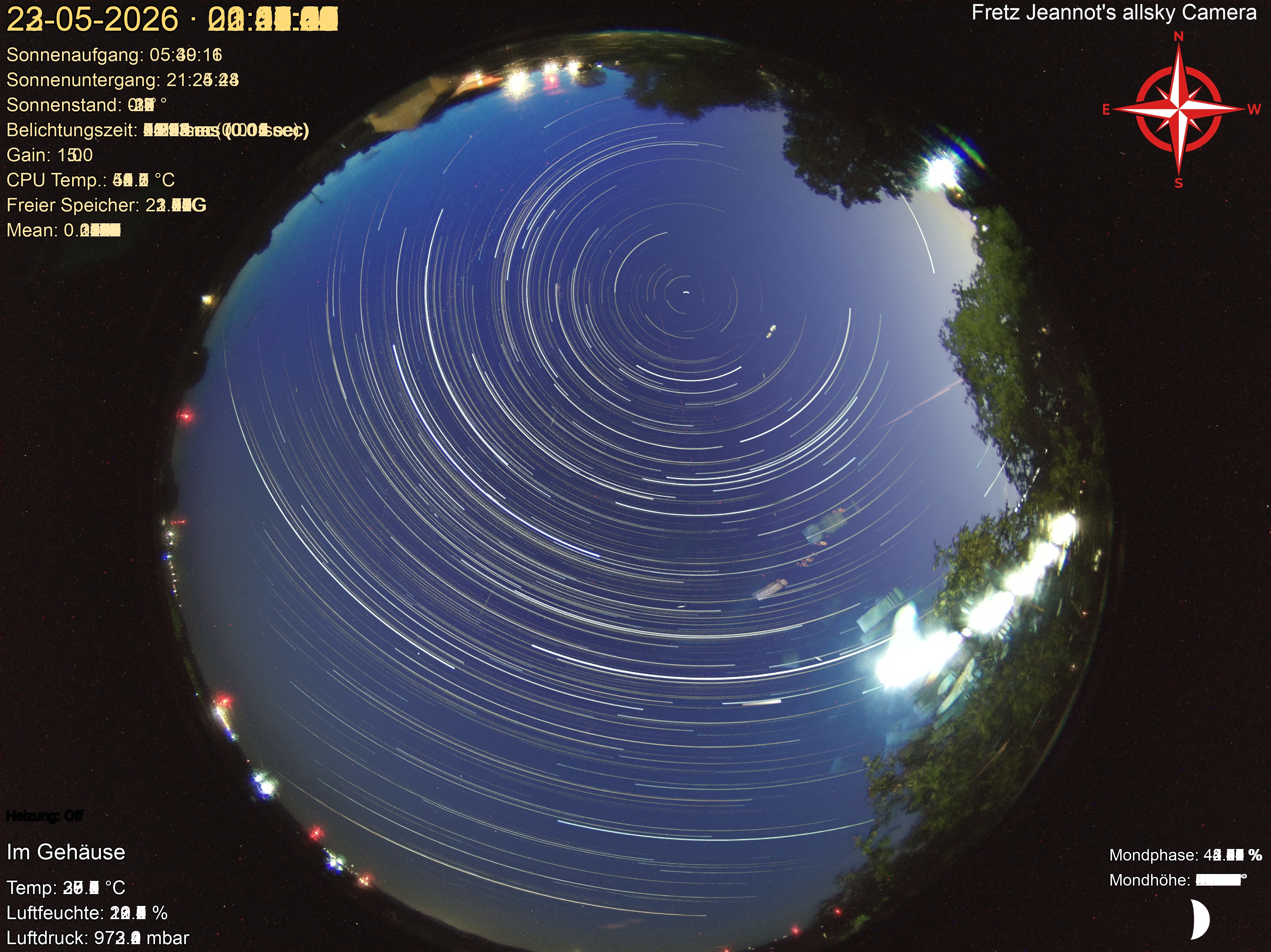 Startrail Bild: 22.05.2026
