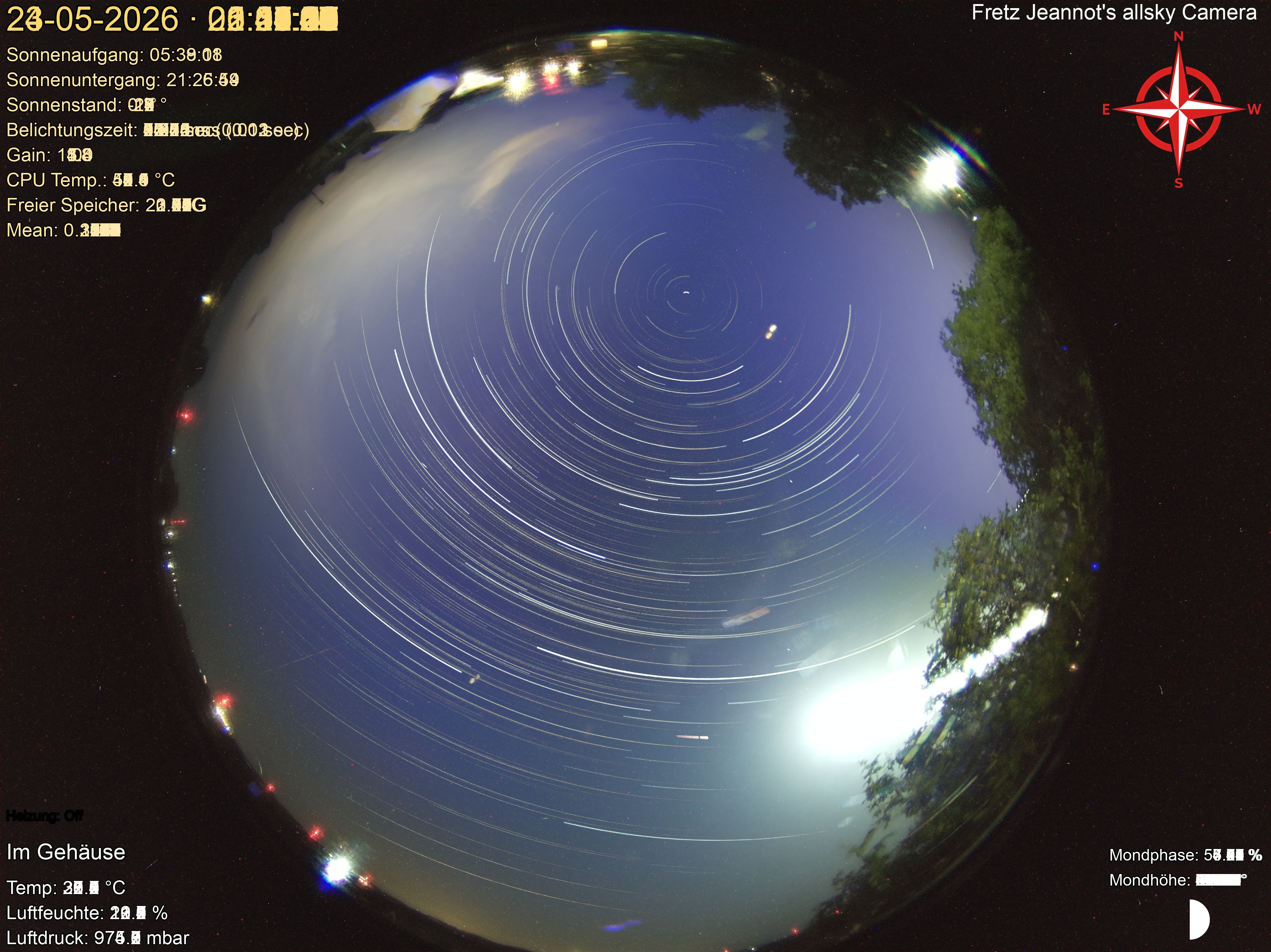 Startrail Bild: 23.05.2026