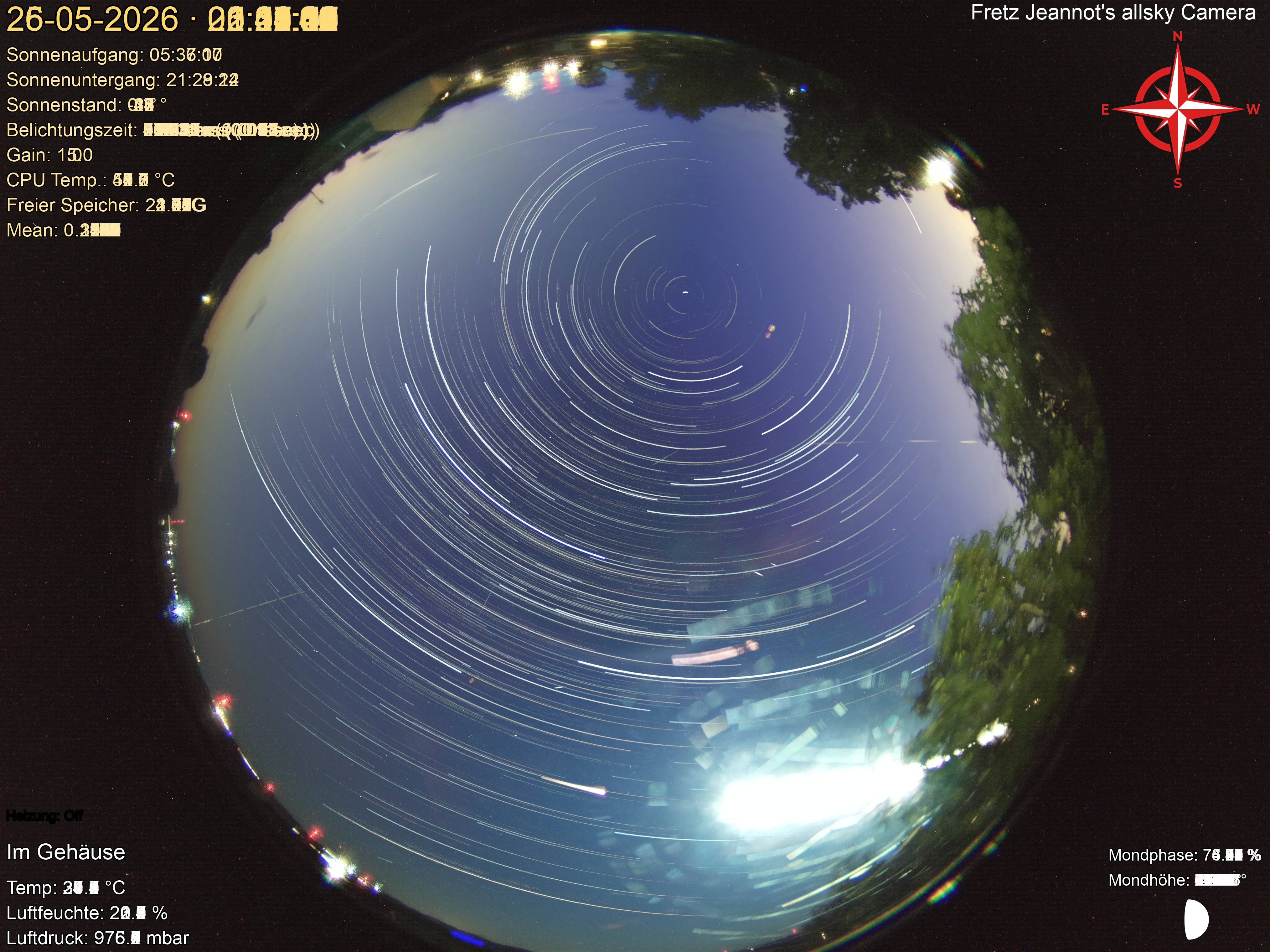 Startrail Bild: 25.05.2026