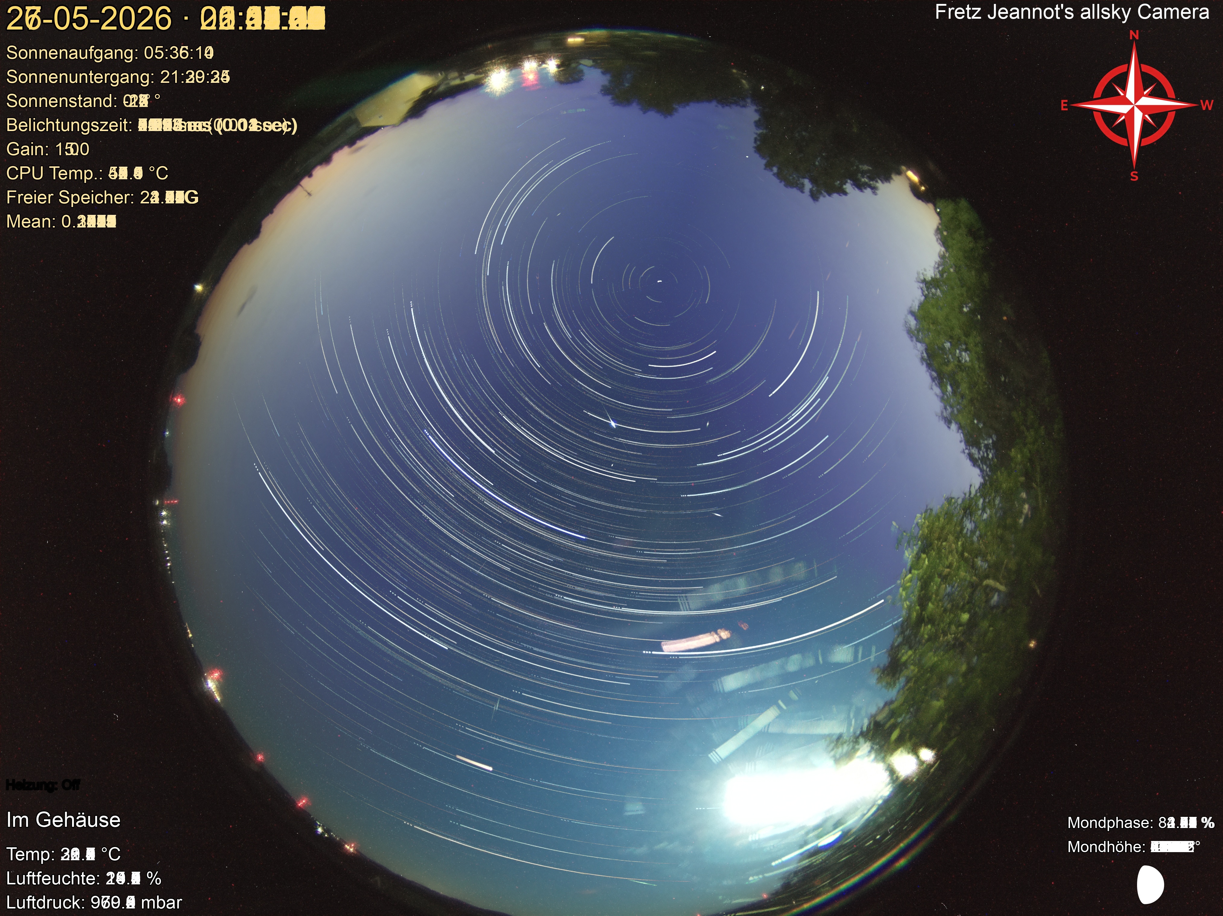 Startrail Bild: 26.05.2026