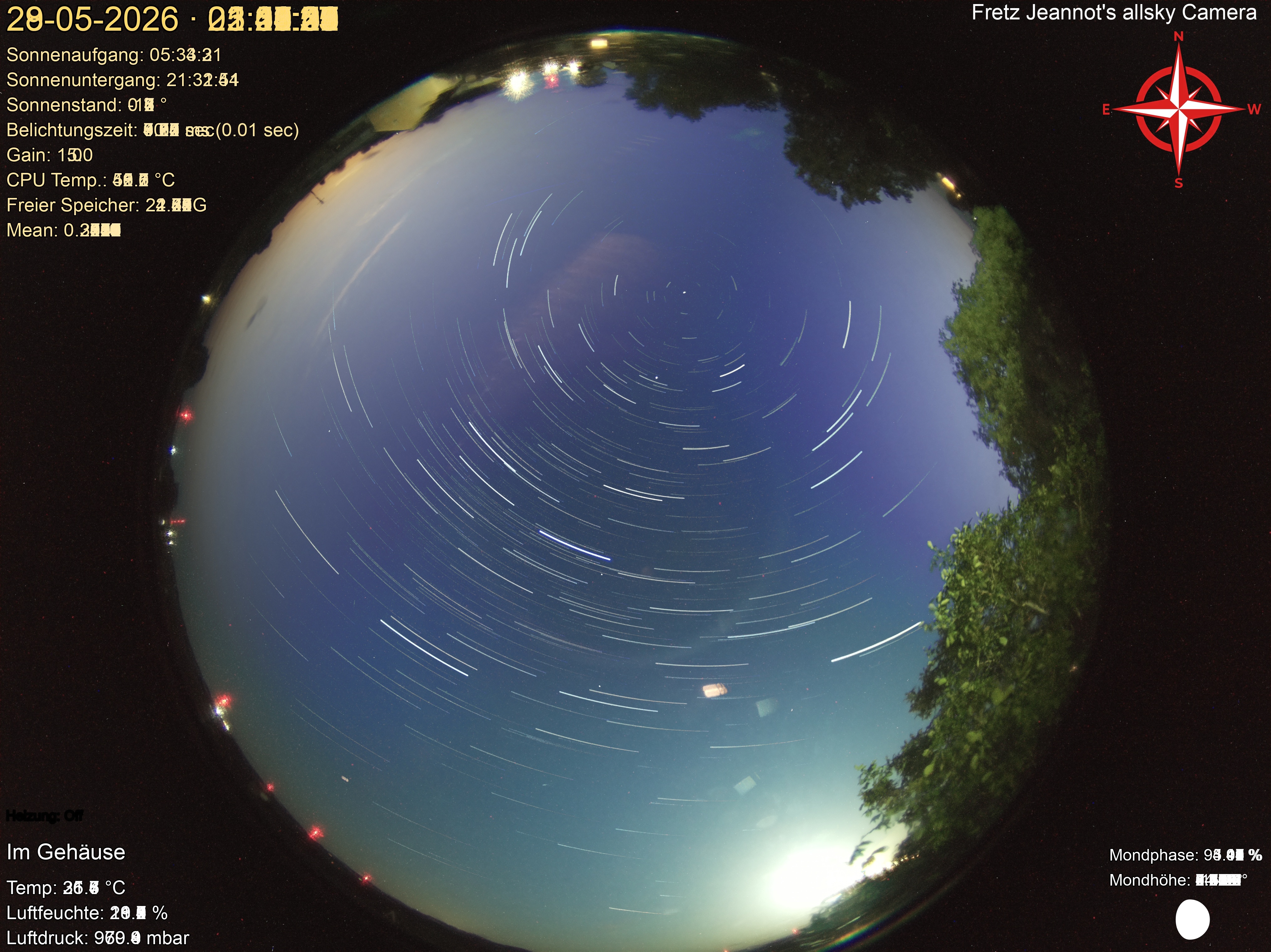 Startrail Bild: 28.05.2026