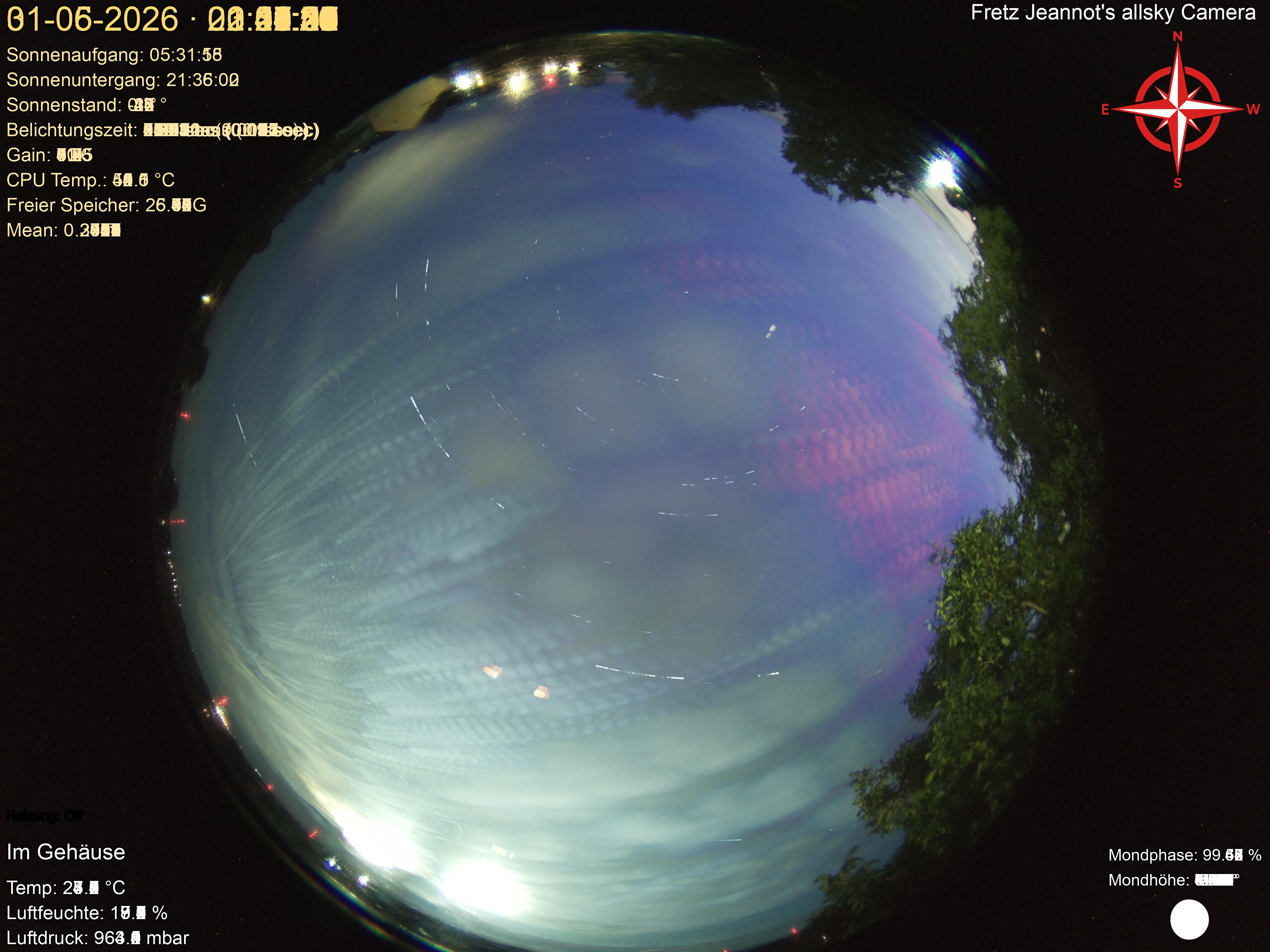 Startrail Bild: 31.05.2026