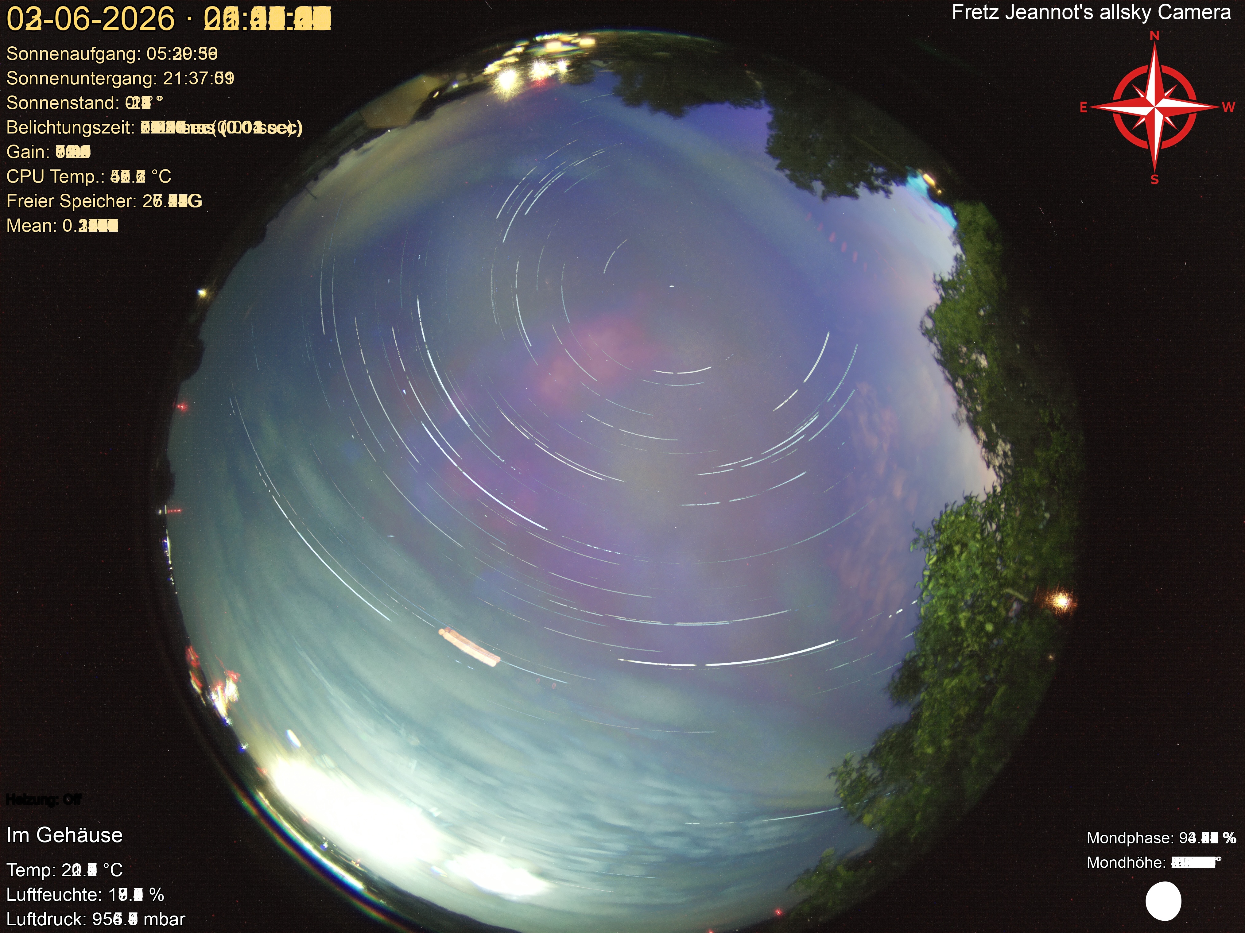 Startrail Bild: 02.06.2026