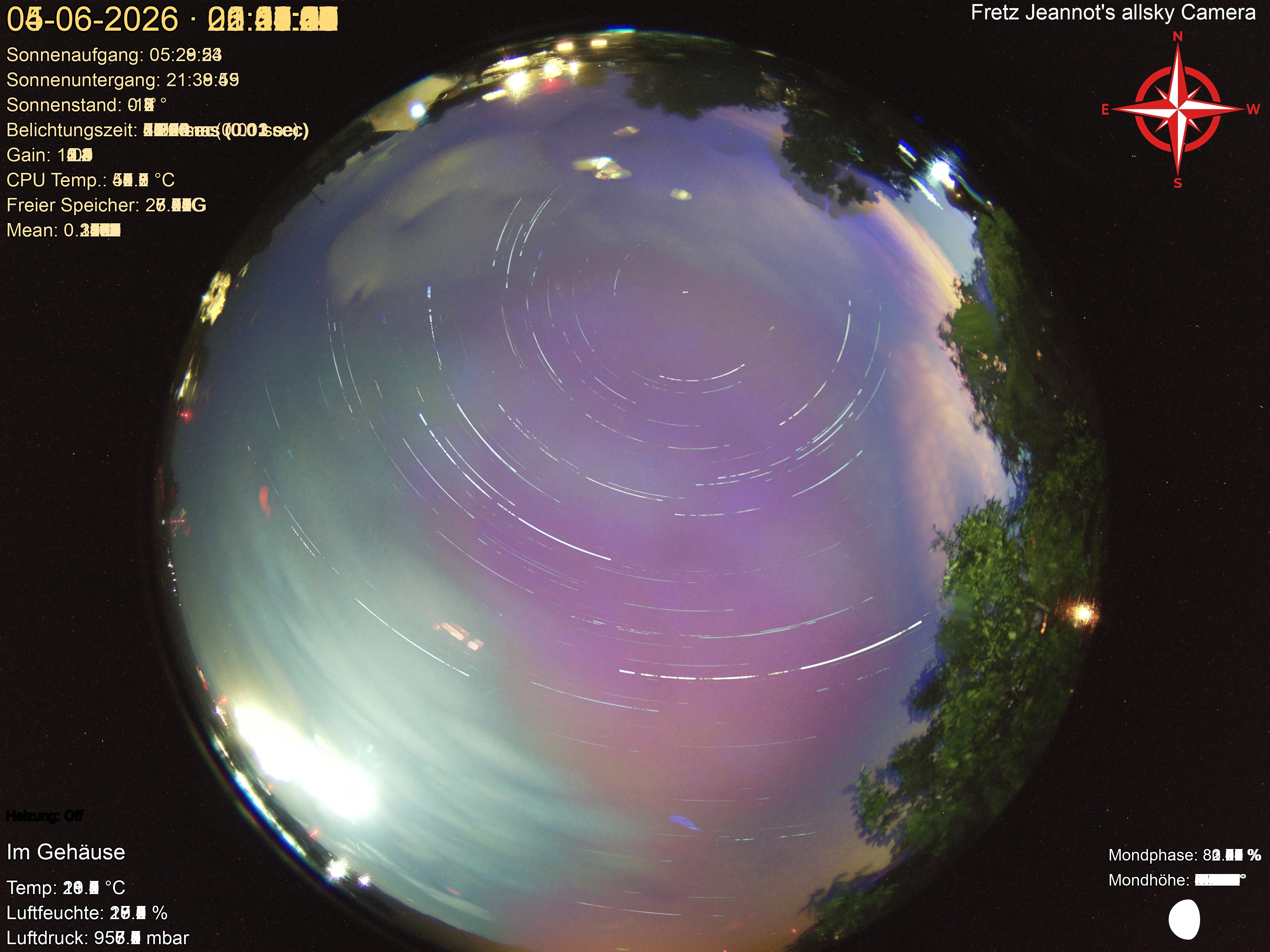 Startrail Bild: 04.06.2026