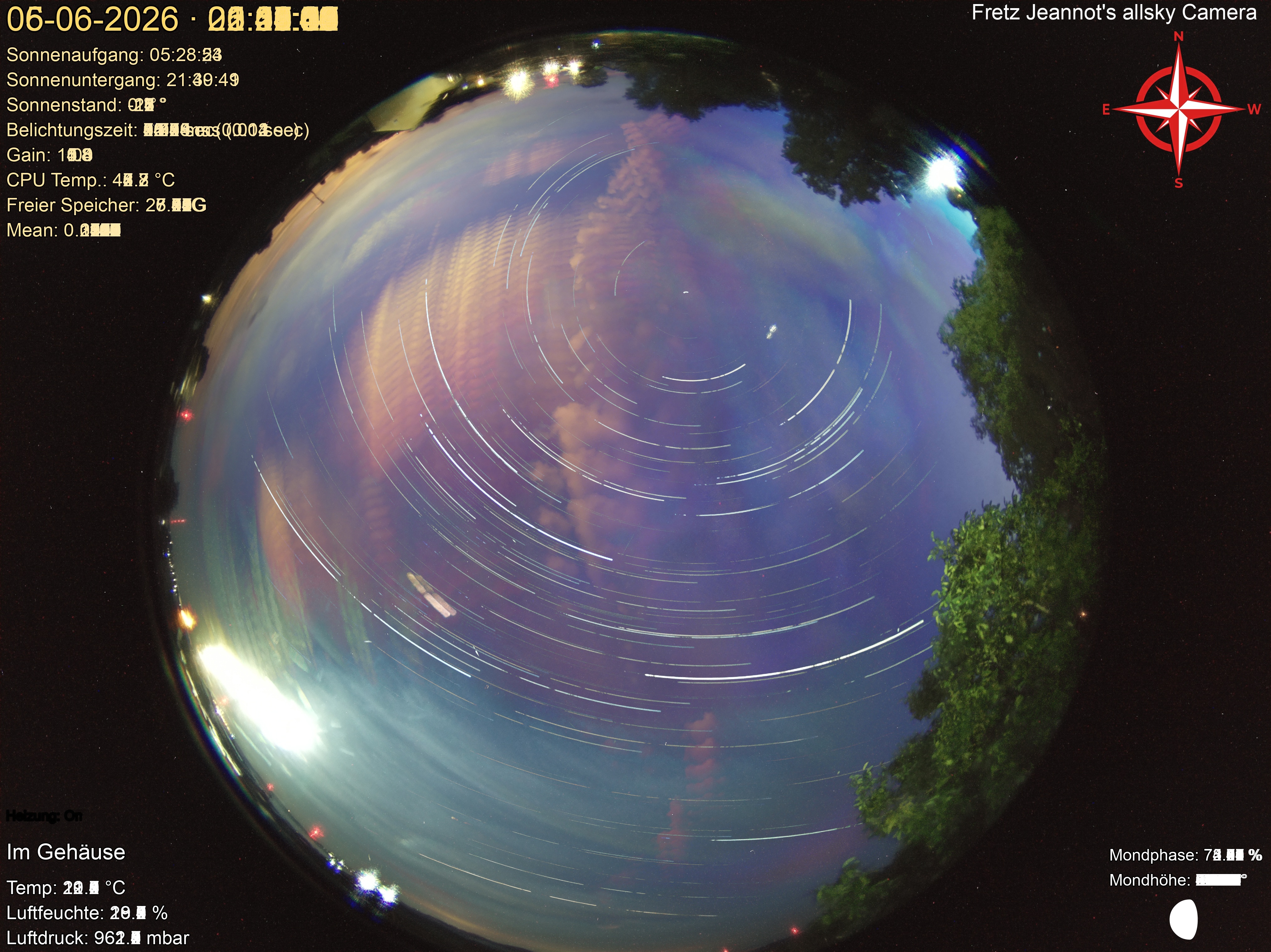 Startrail Bild: 05.06.2026