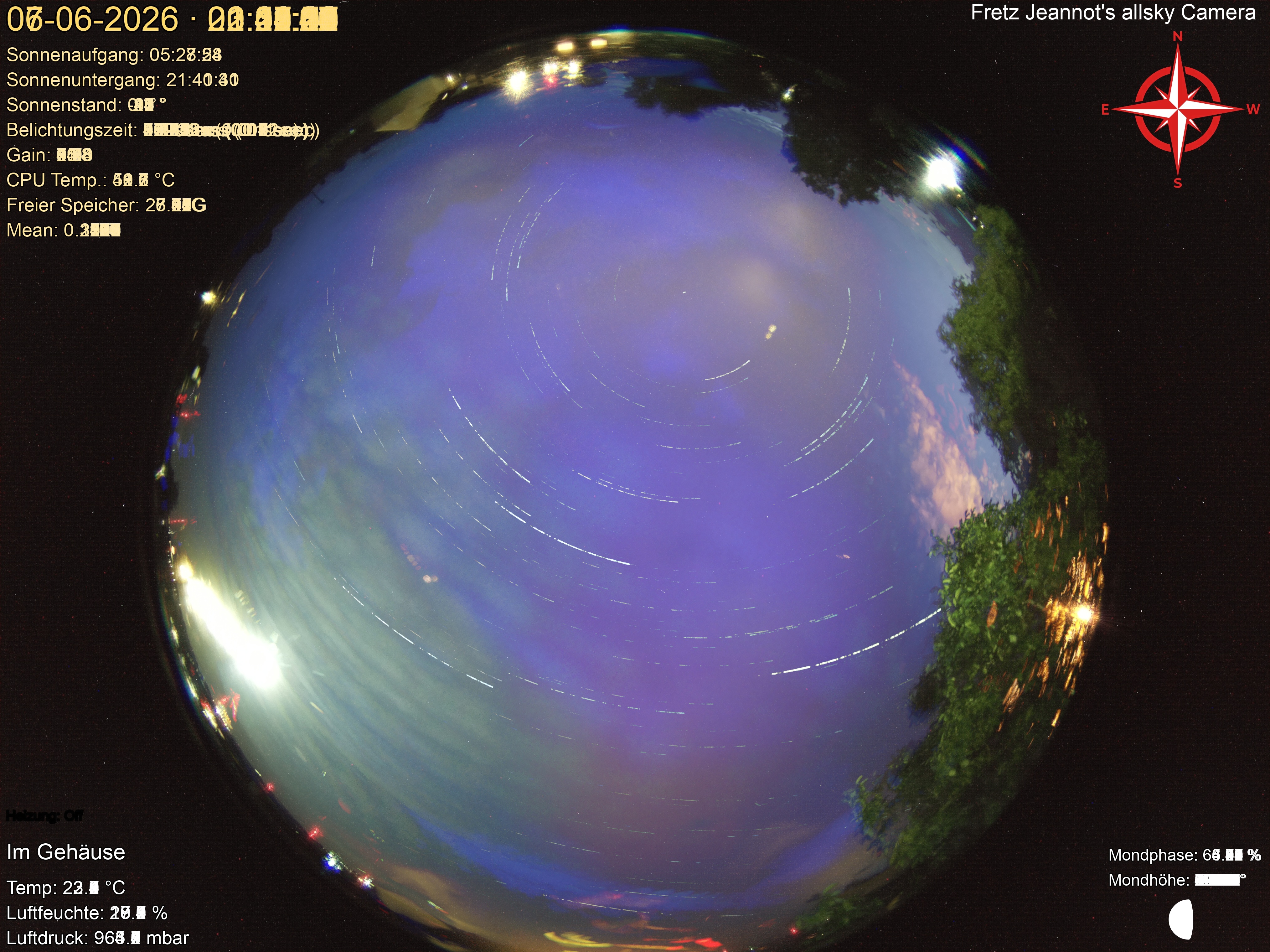 Startrail Bild: 06.06.2026