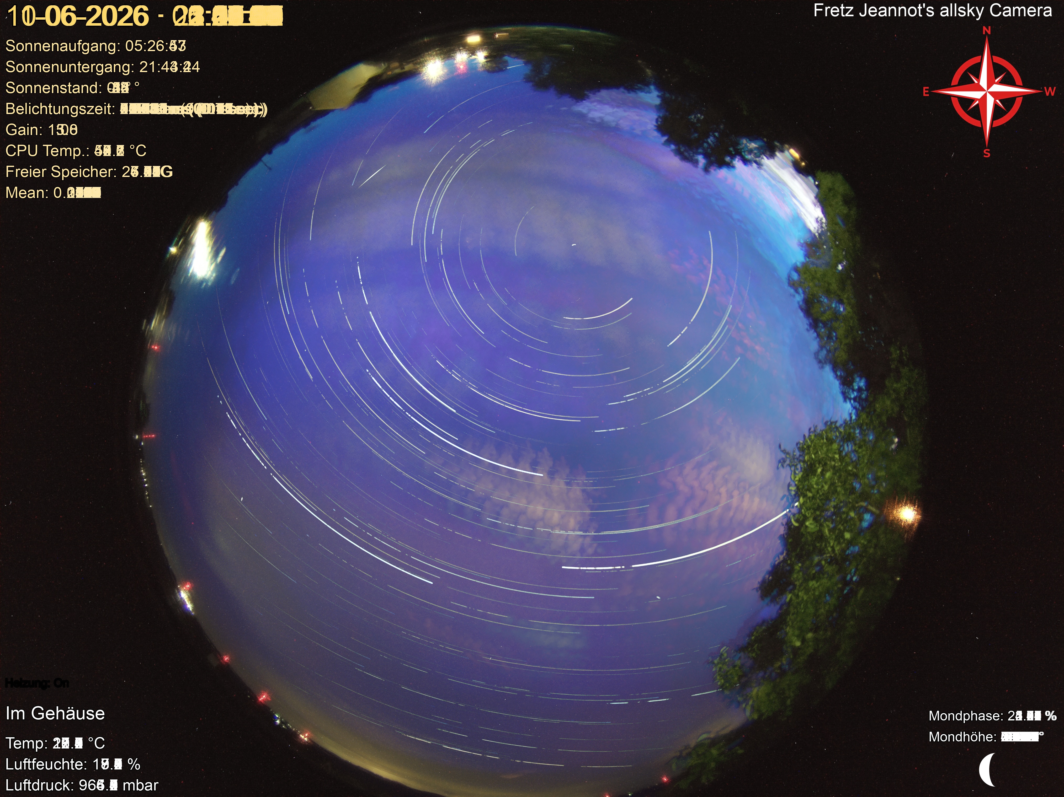 Startrail Bild: 10.06.2026