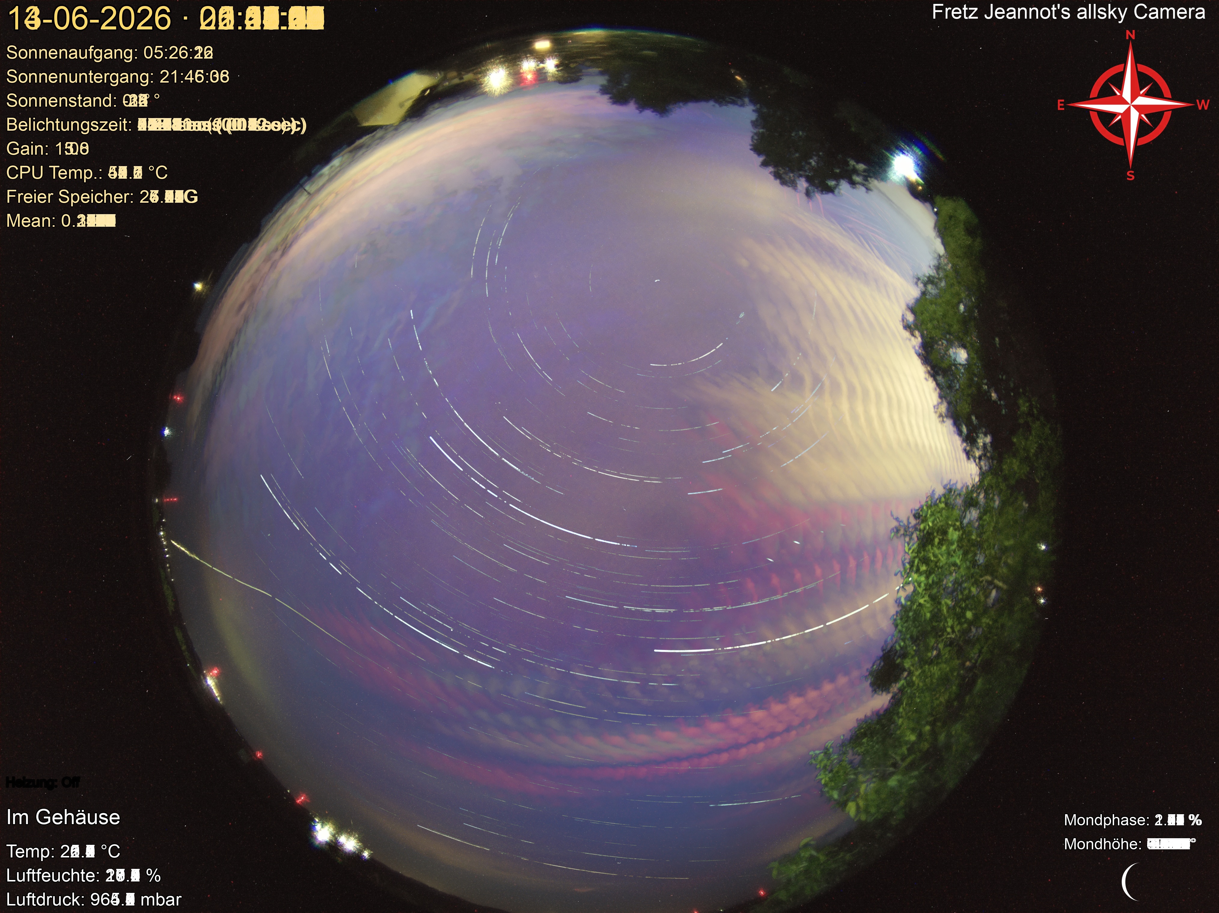 Startrail Bild: 13.06.2026