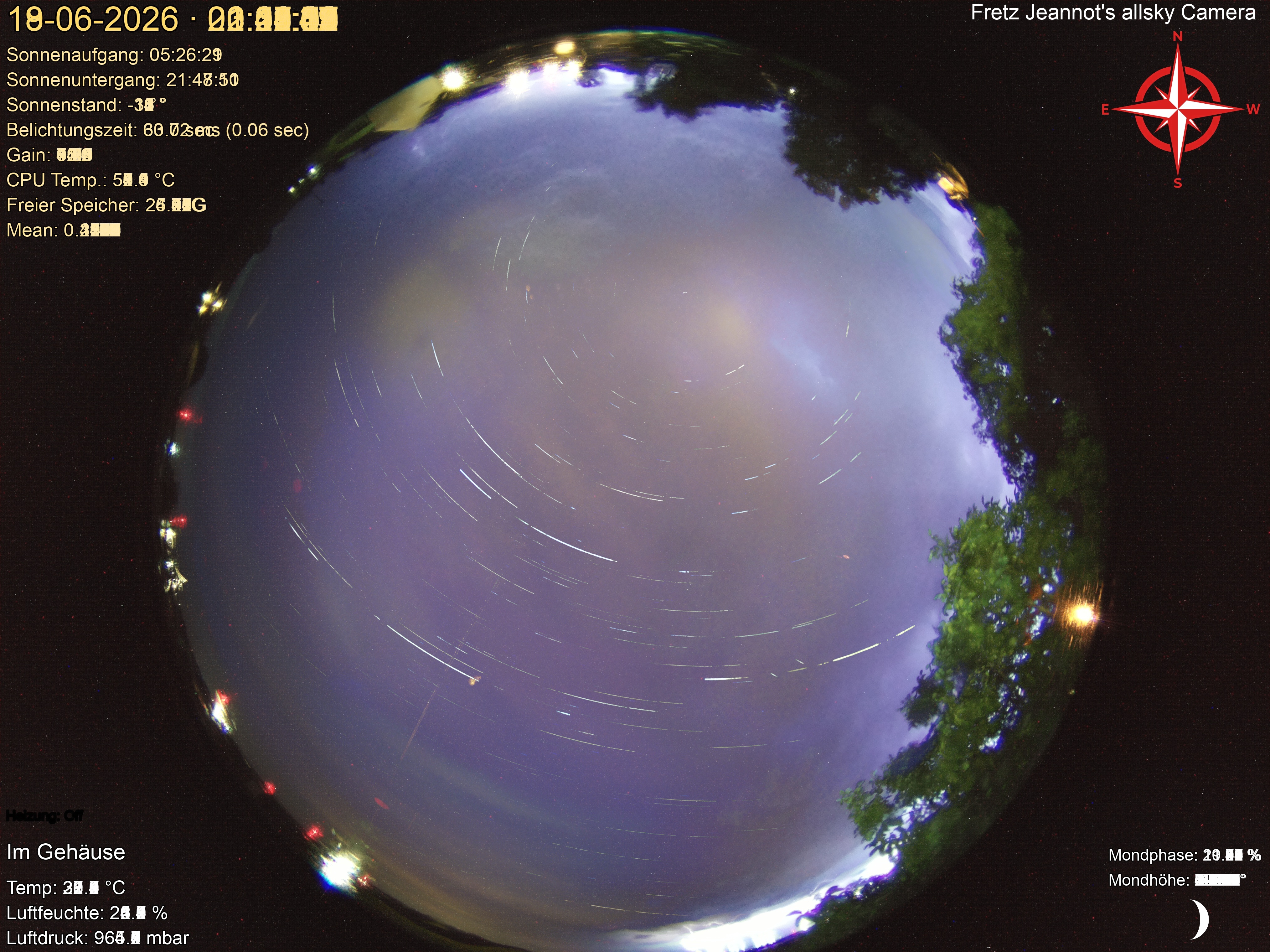 Startrail Bild: 18.06.2026