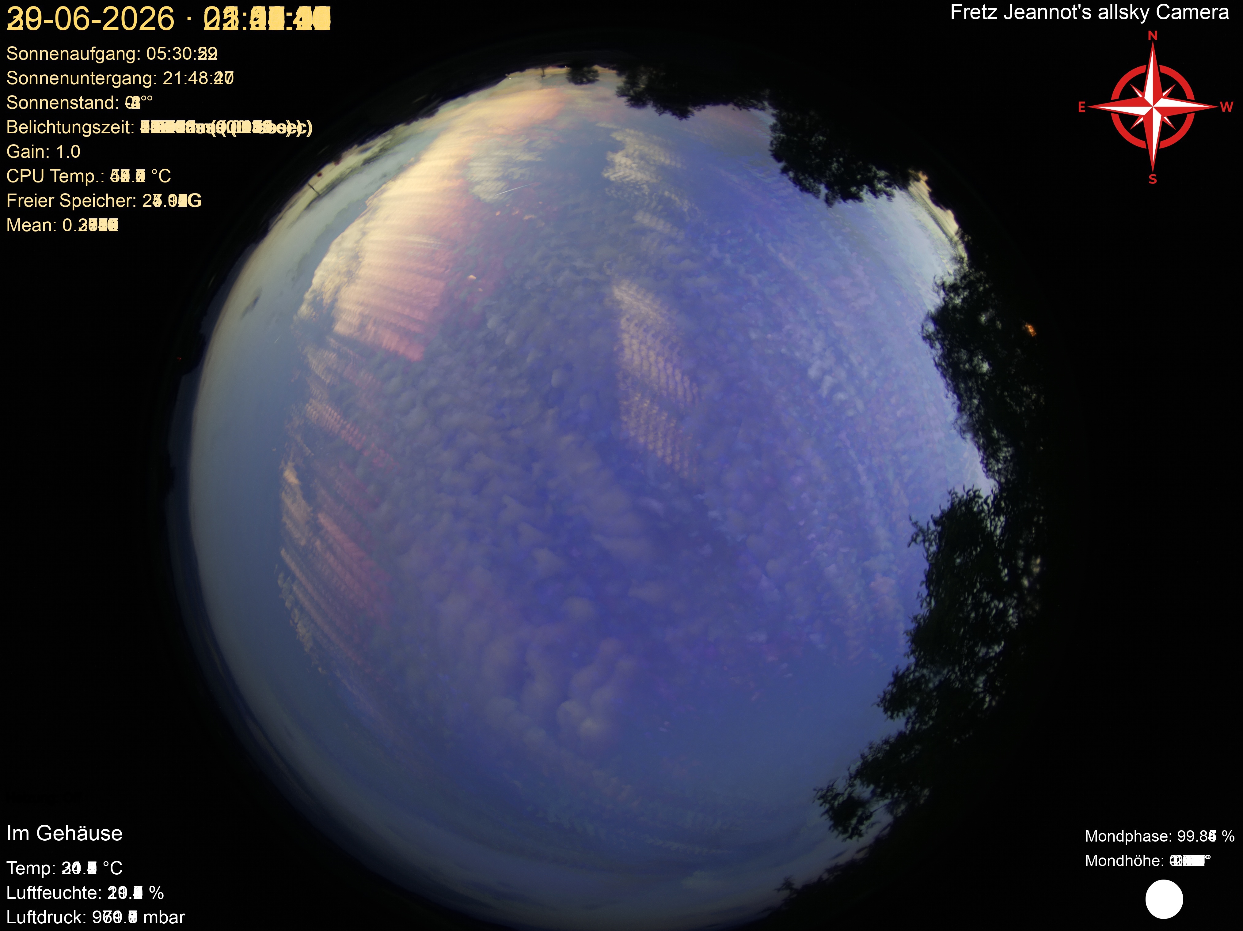 Startrail Bild: 29.06.2026