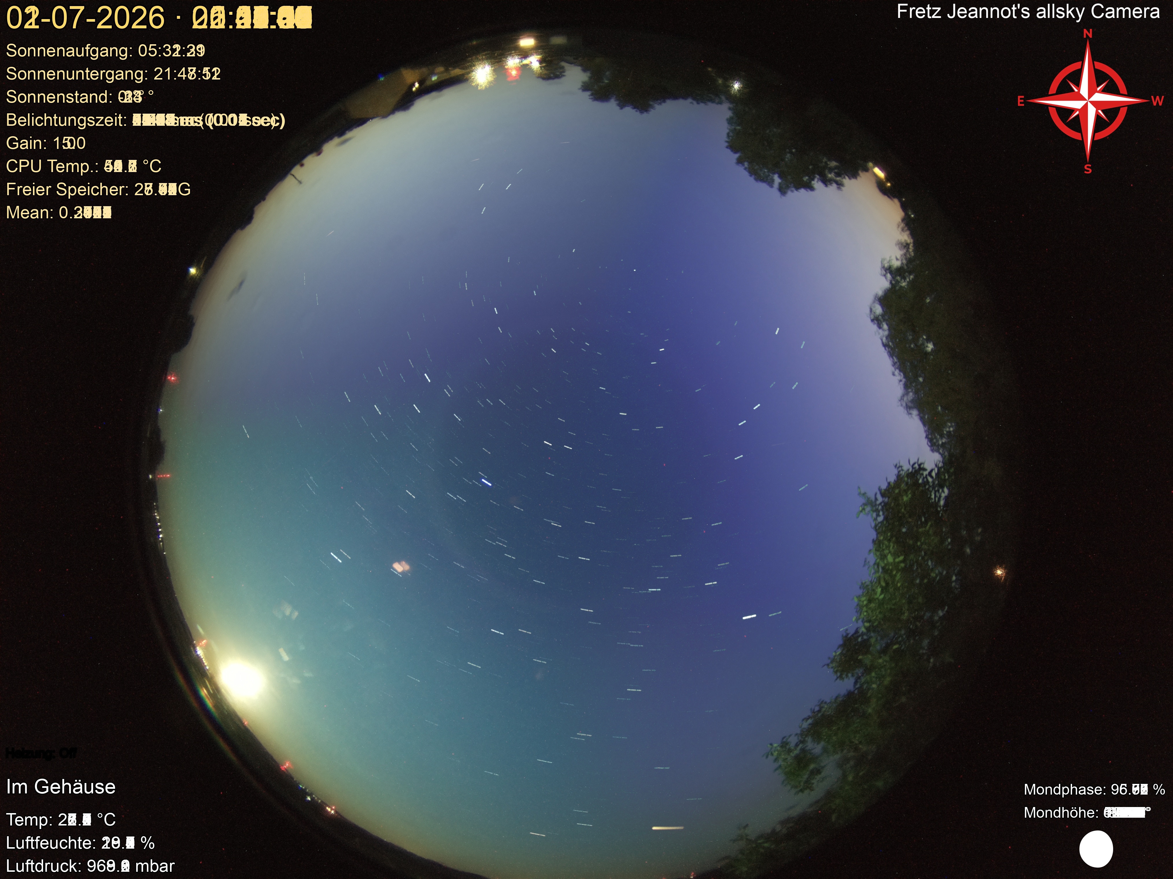 Startrail Bild: 01.07.2026