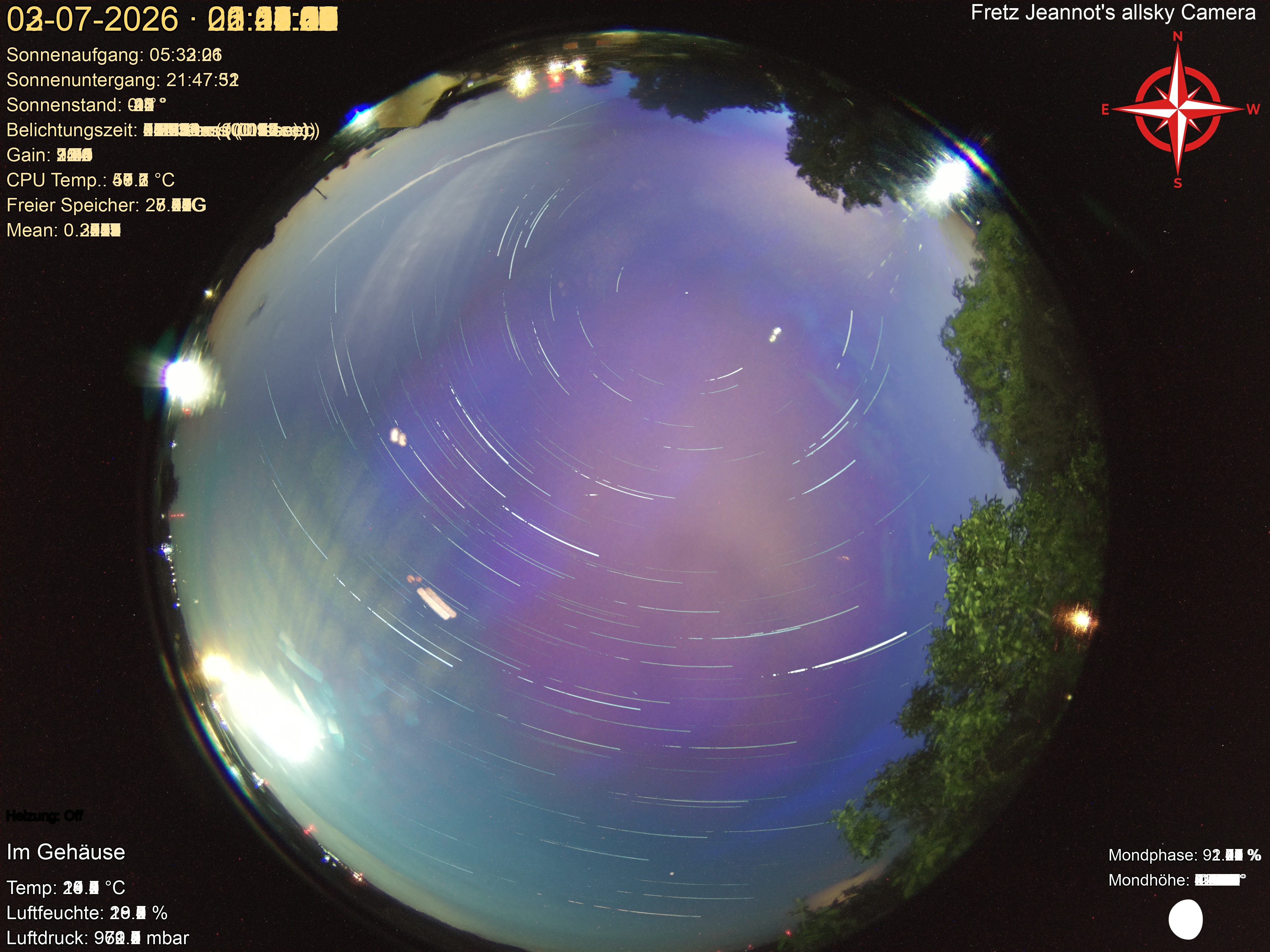 Startrail Bild: 02.07.2026
