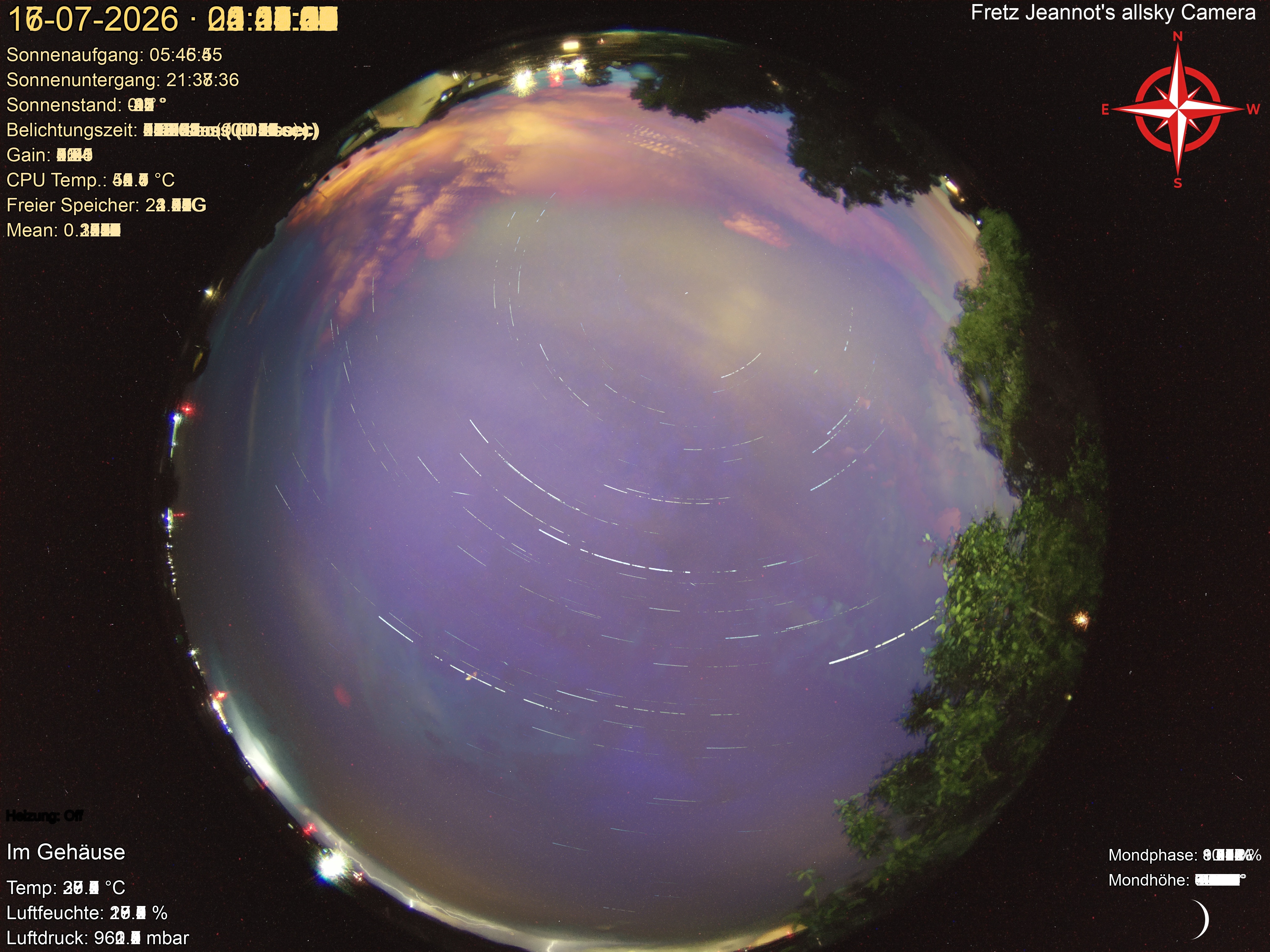 Startrail Bild: 16.07.2026