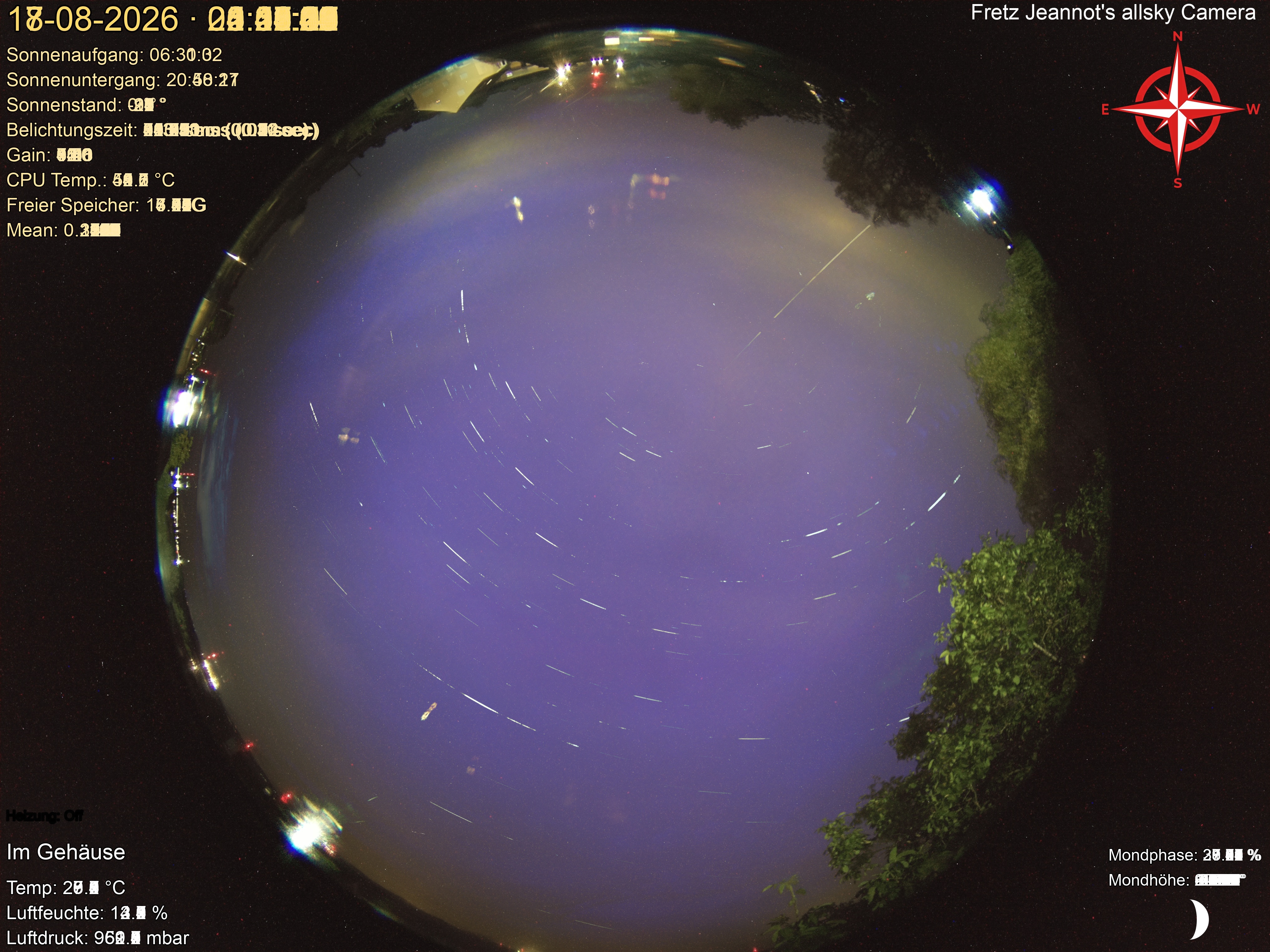 Startrail Bild: 17.08.2026