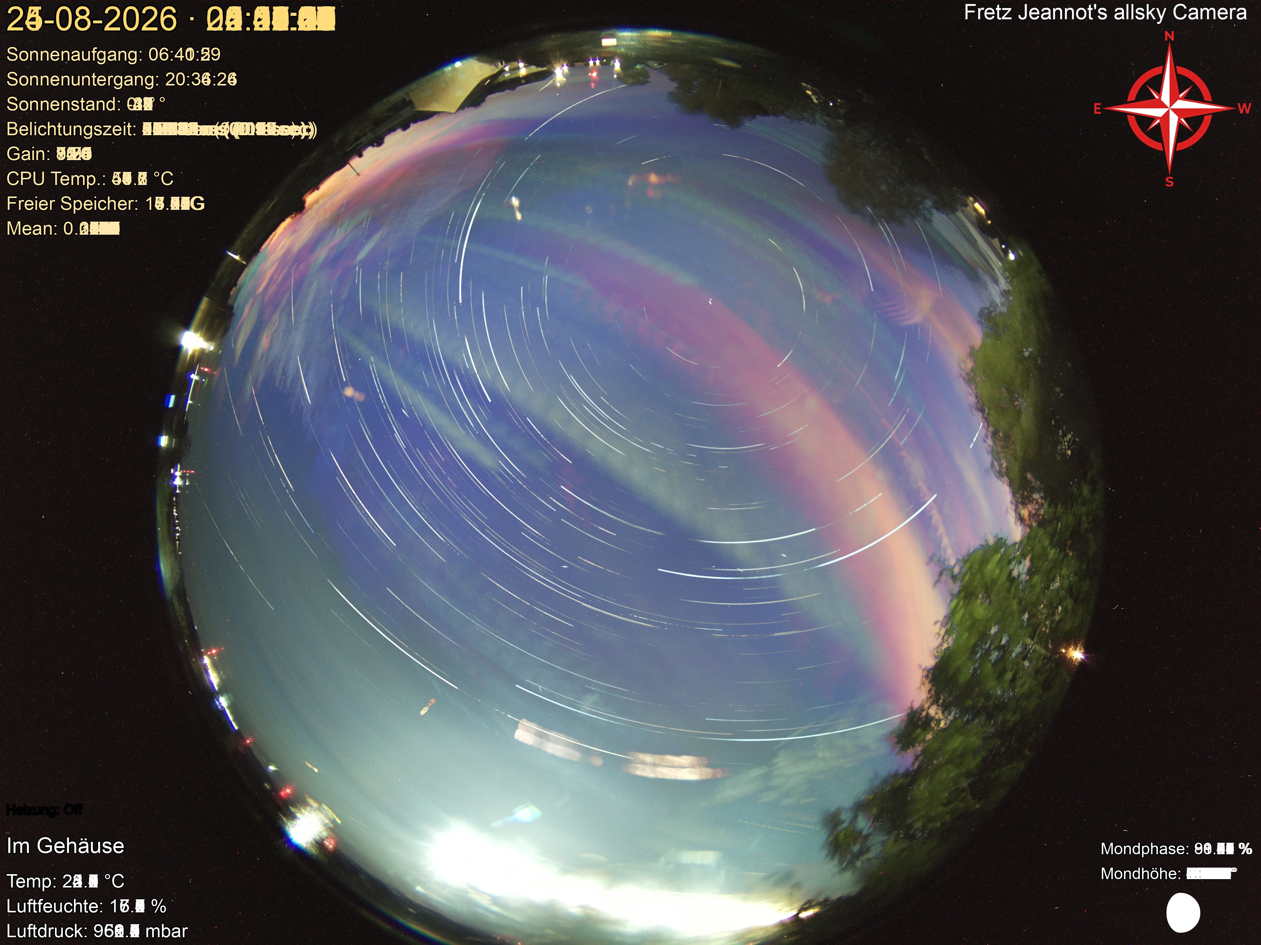 Startrail Bild: 24.08.2026