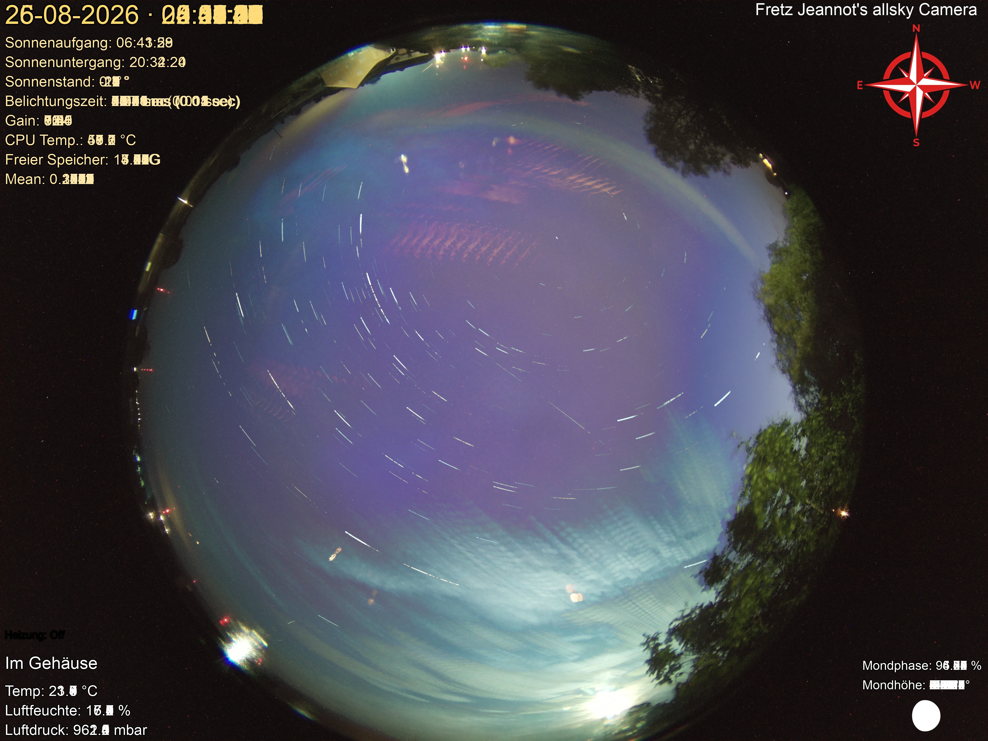 Startrail Bild: 25.08.2026