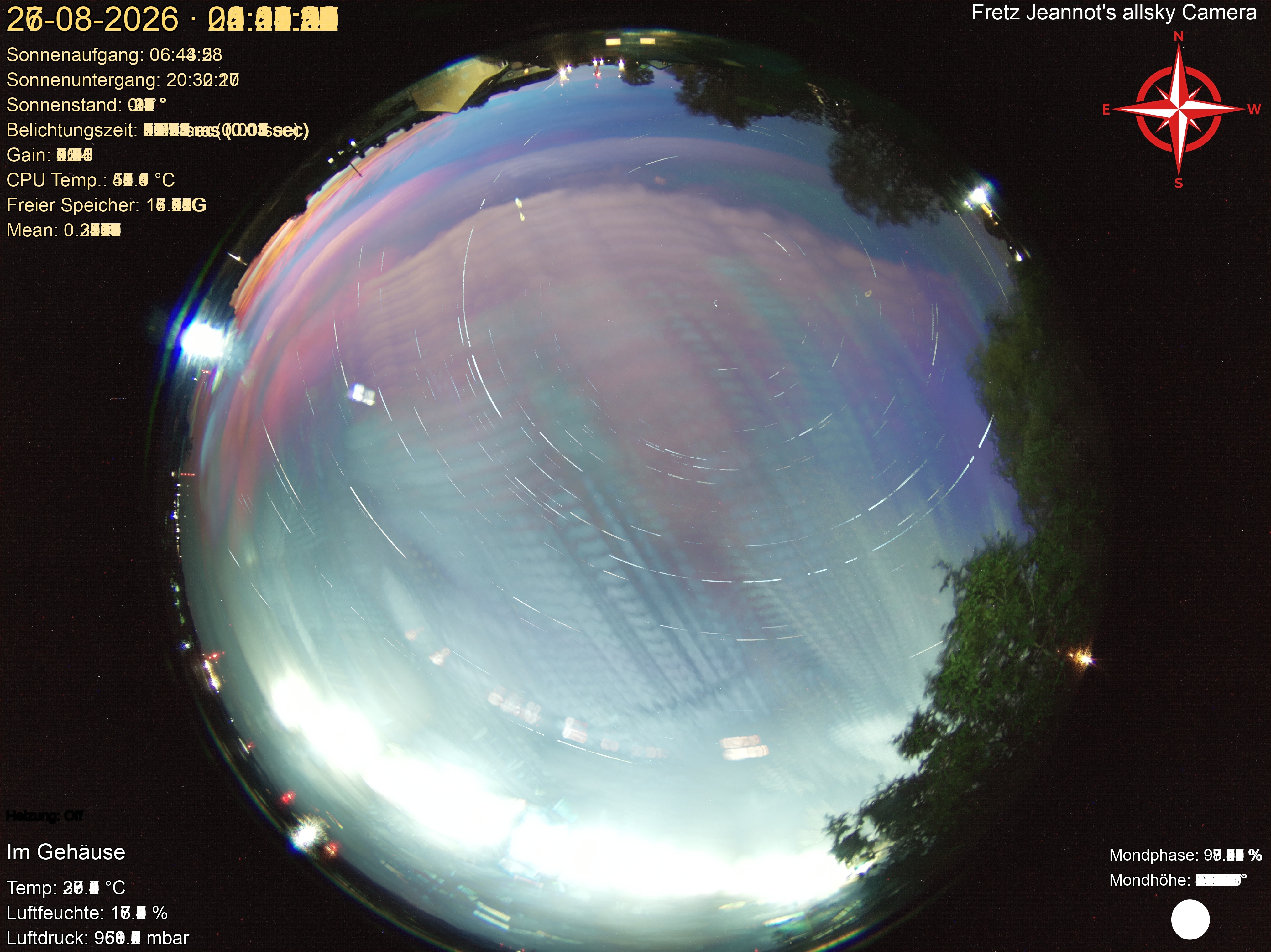 Startrail Bild: 26.08.2026