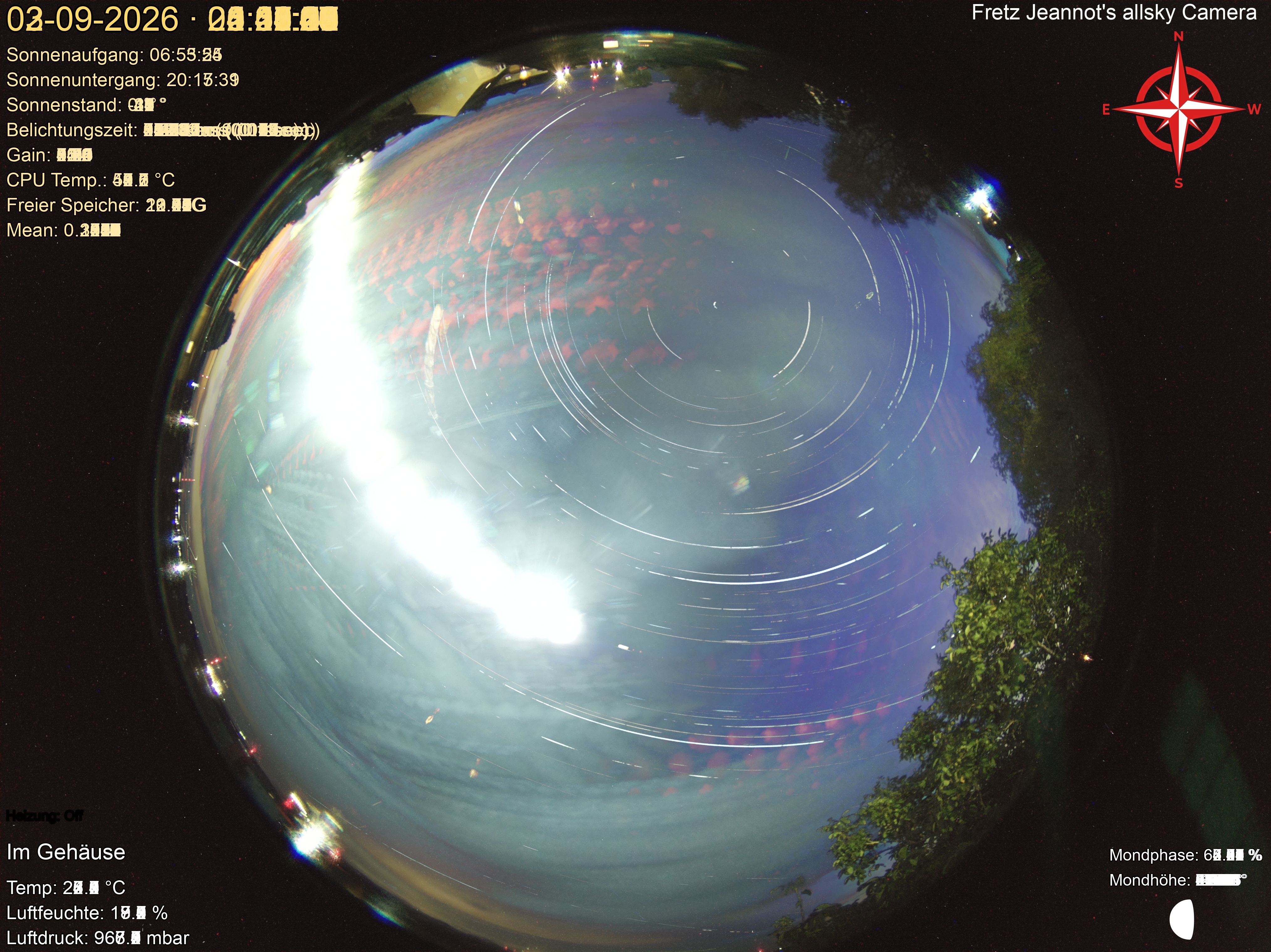 Startrail Bild: 02.09.2026