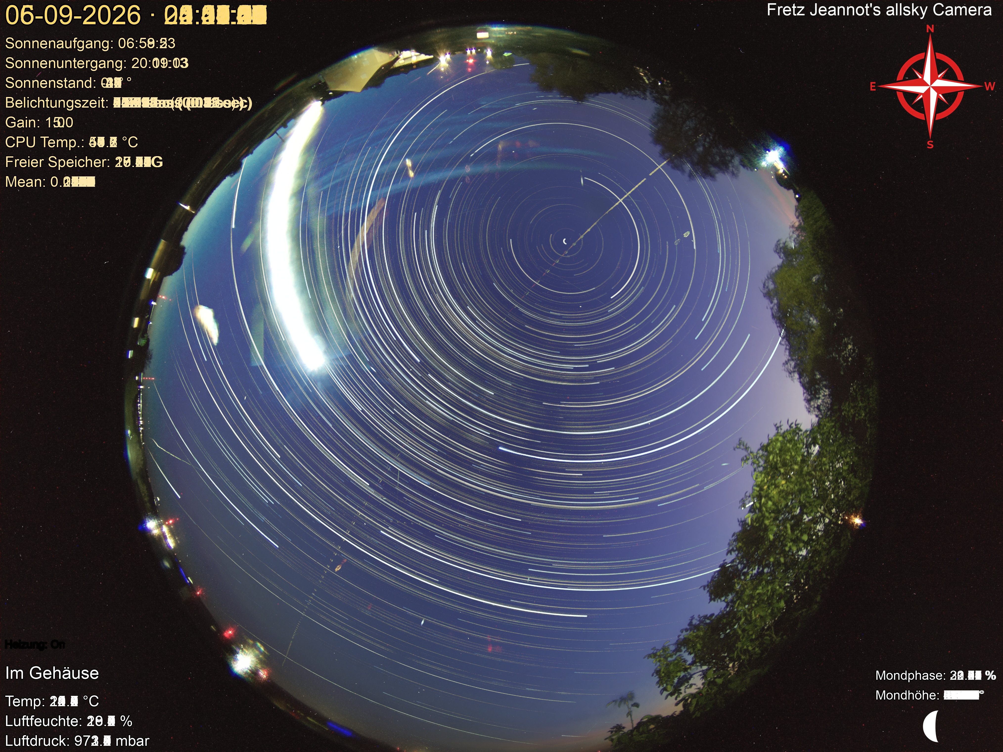 Startrail Bild: 05.09.2026