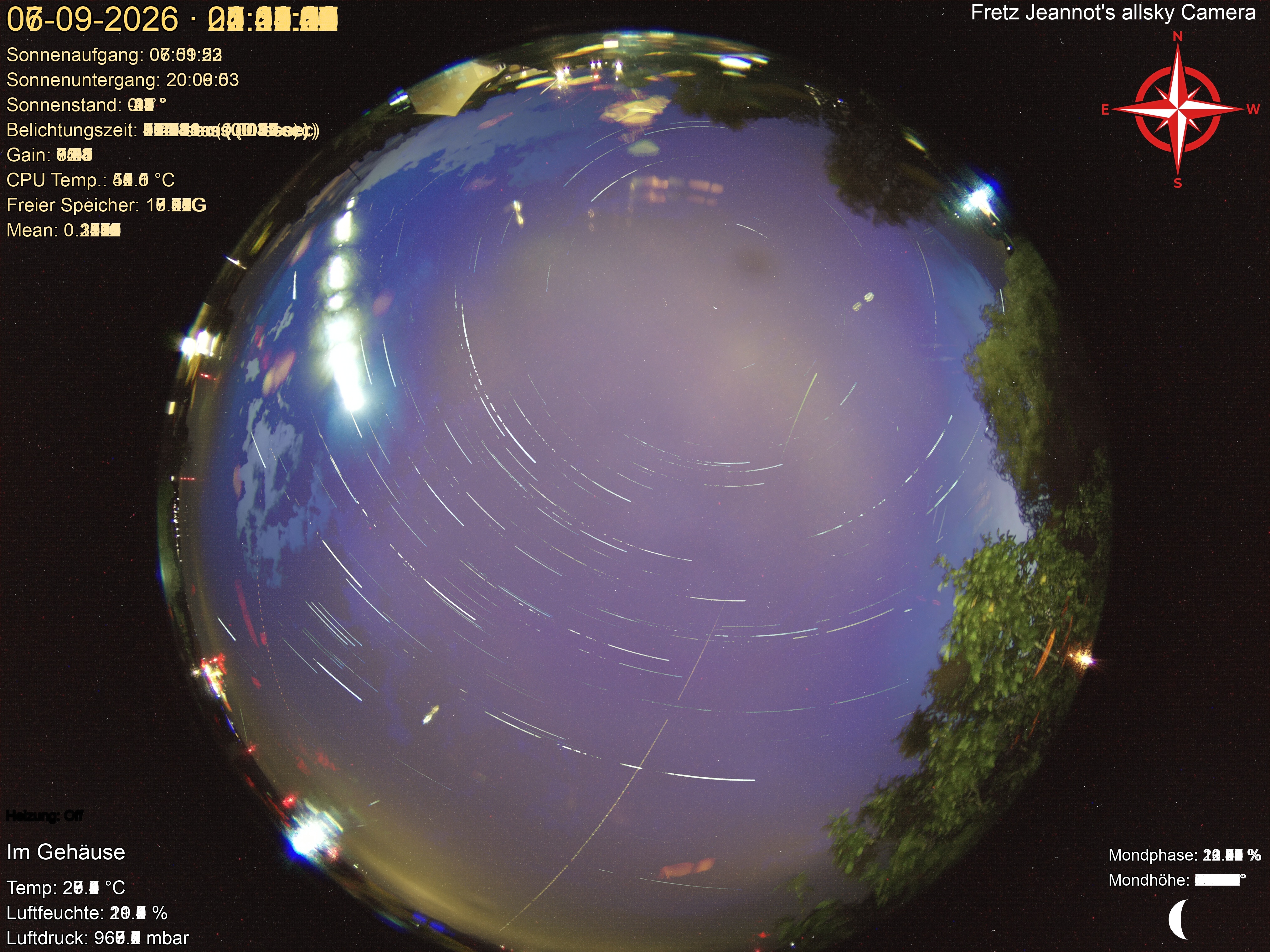 Startrail Bild: 06.09.2026