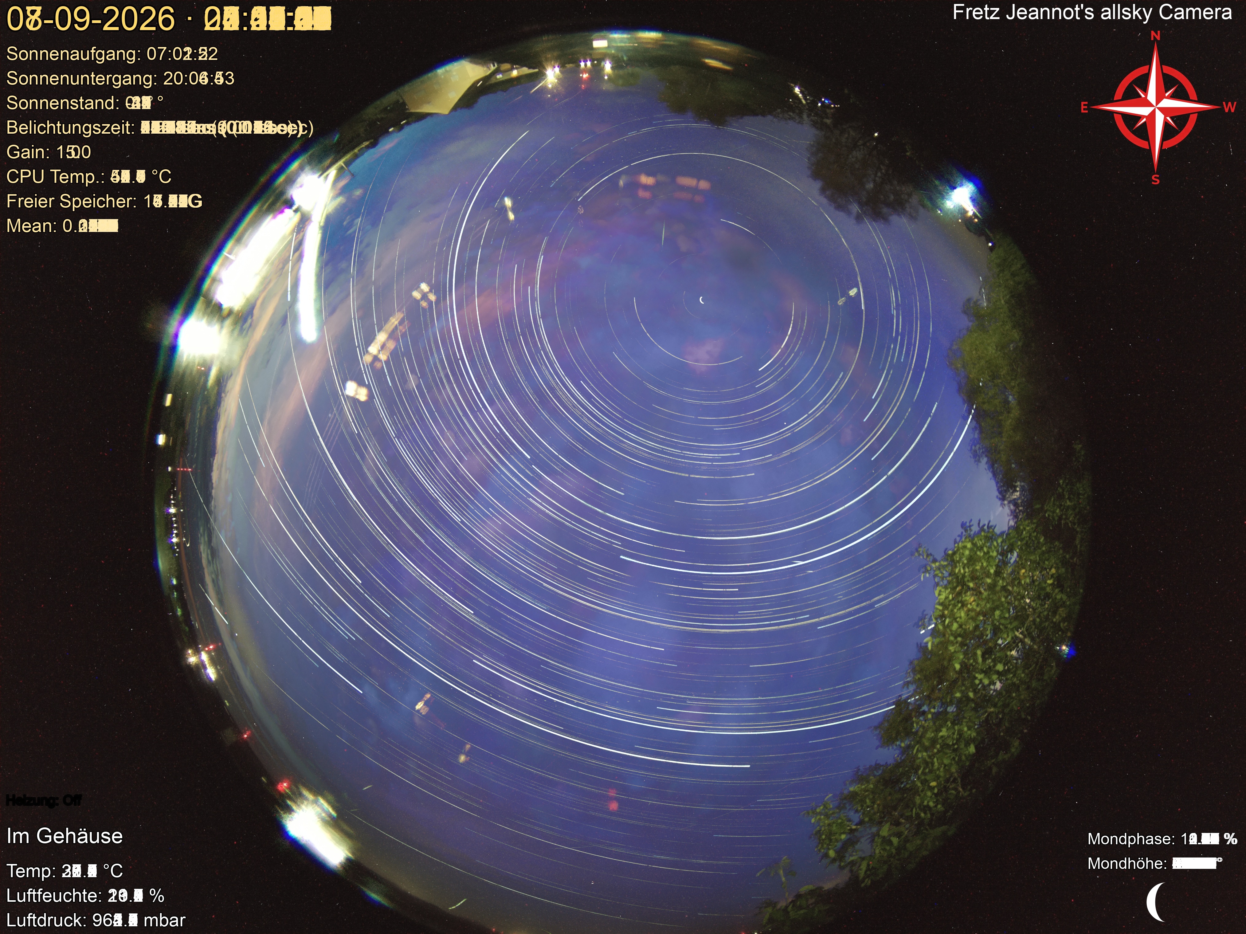 Startrail Bild: 07.09.2026
