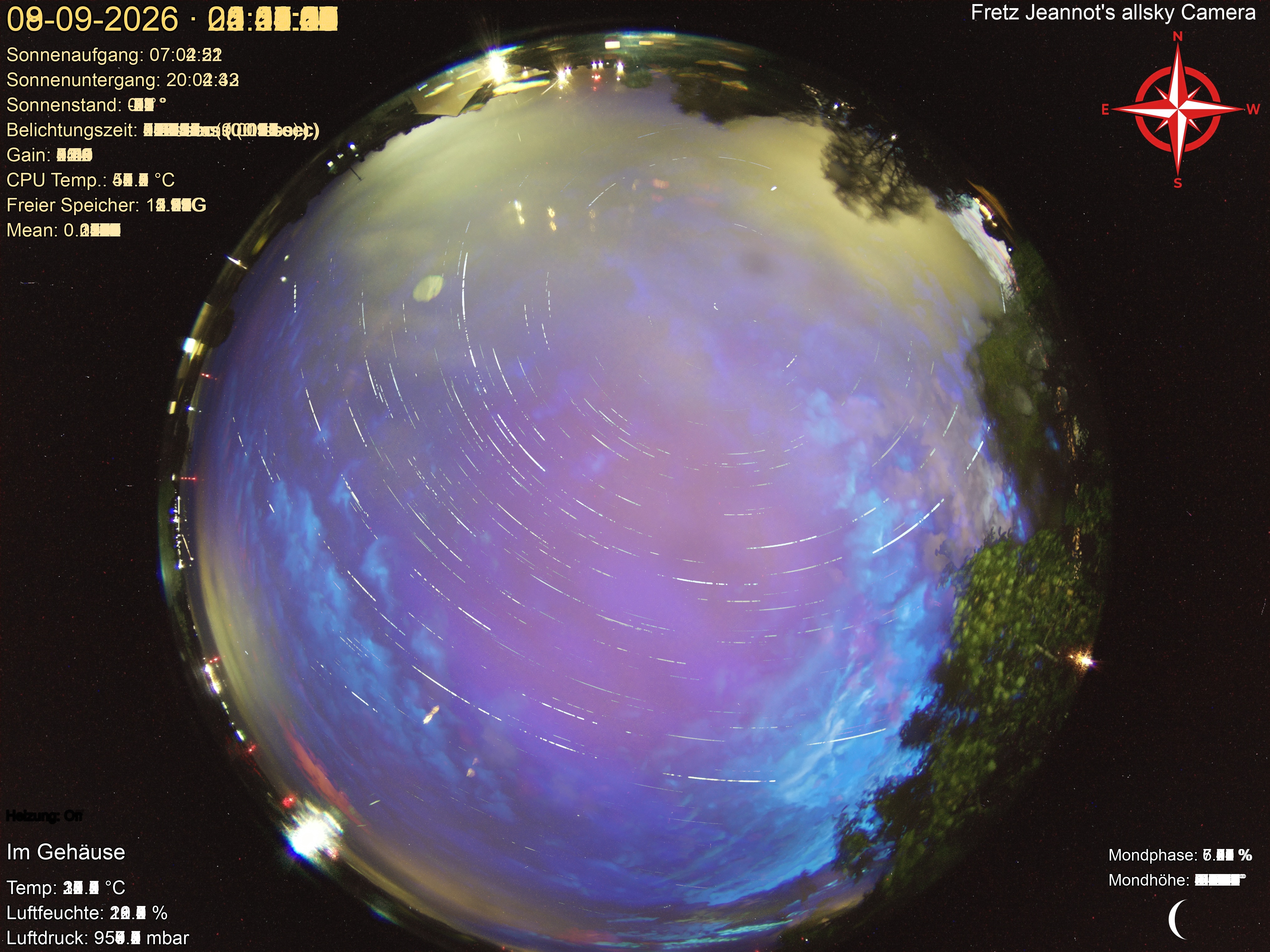 Startrail Bild: 08.09.2026