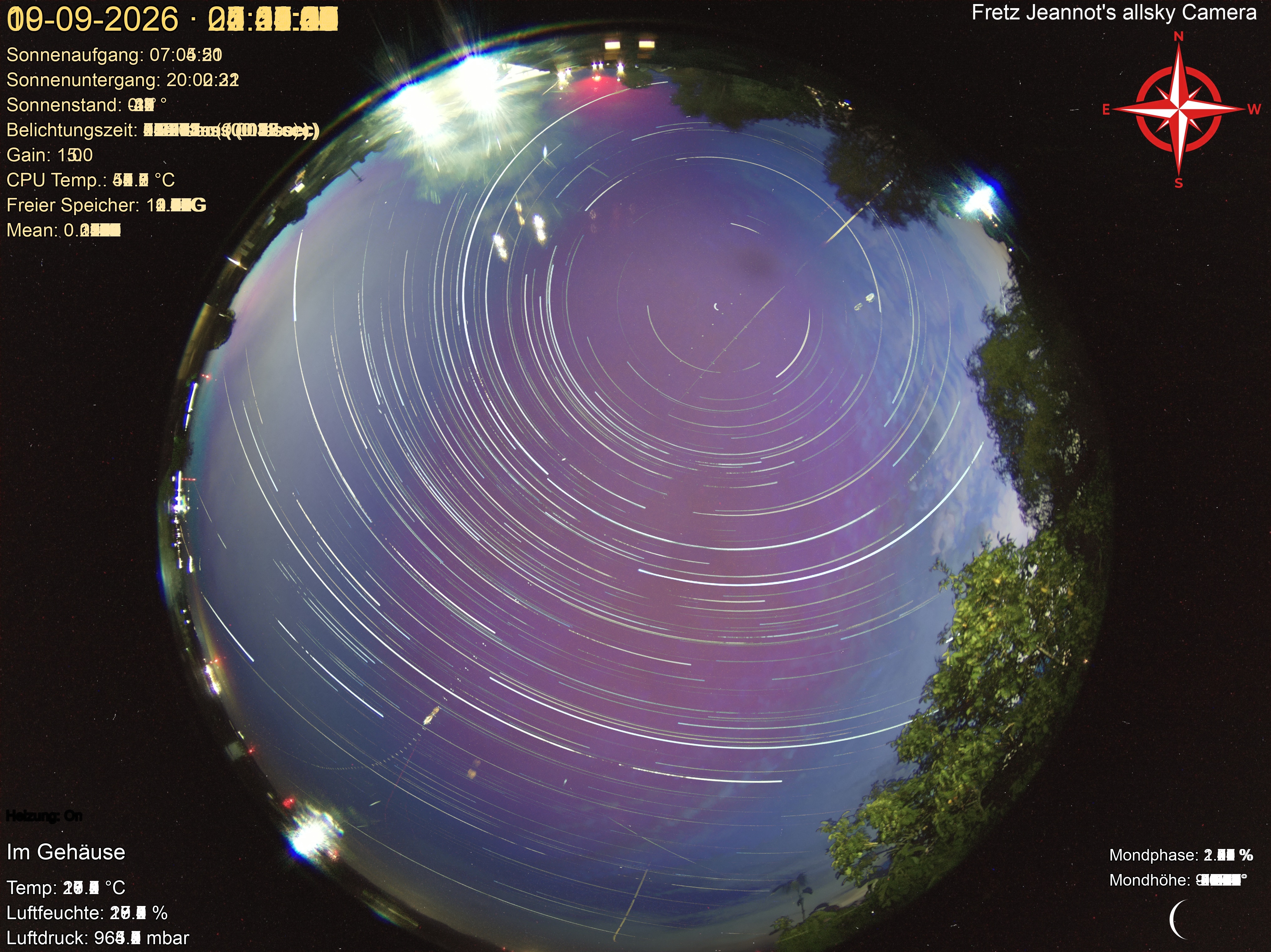 Startrail Bild: 09.09.2026