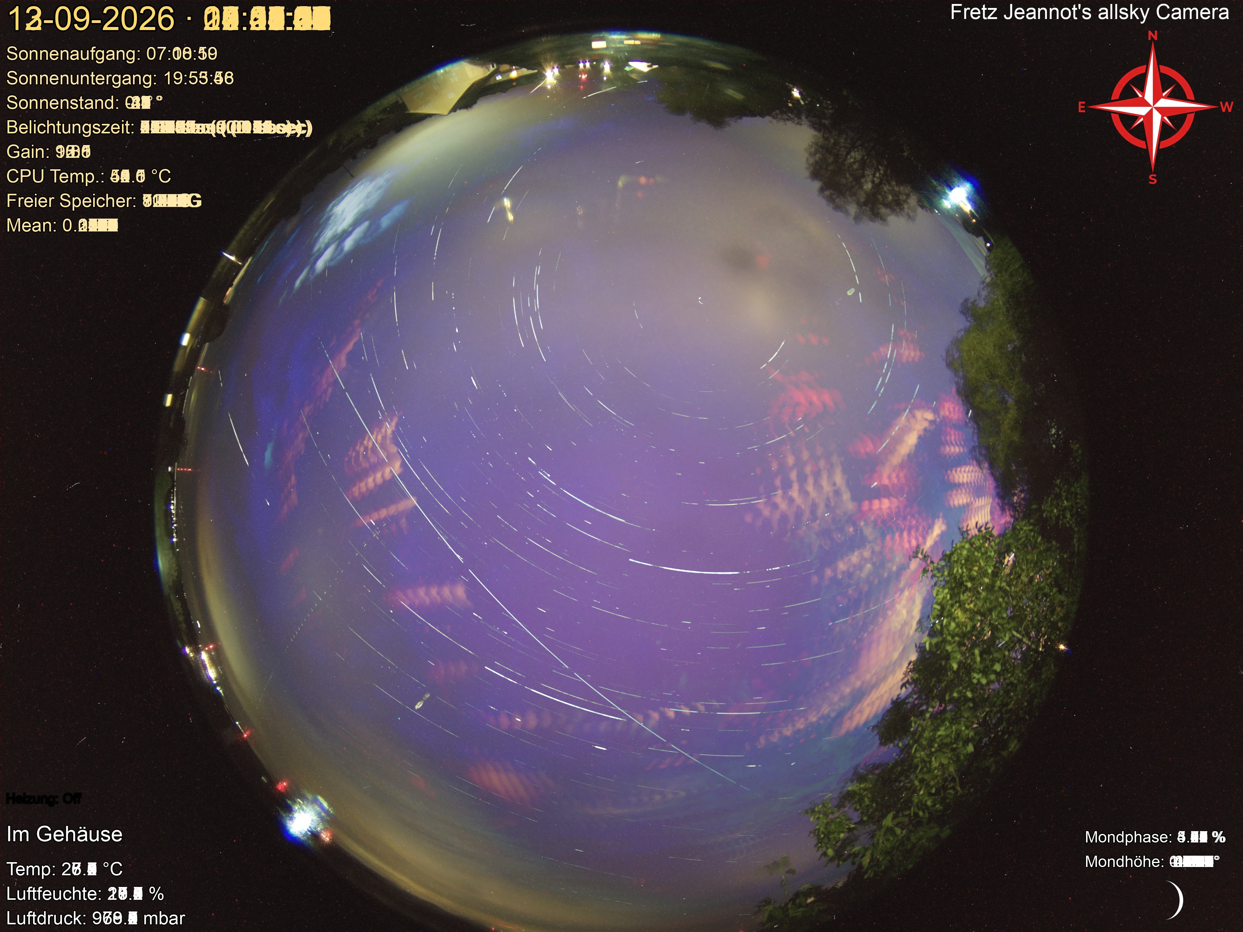 Startrail Bild: 12.09.2026