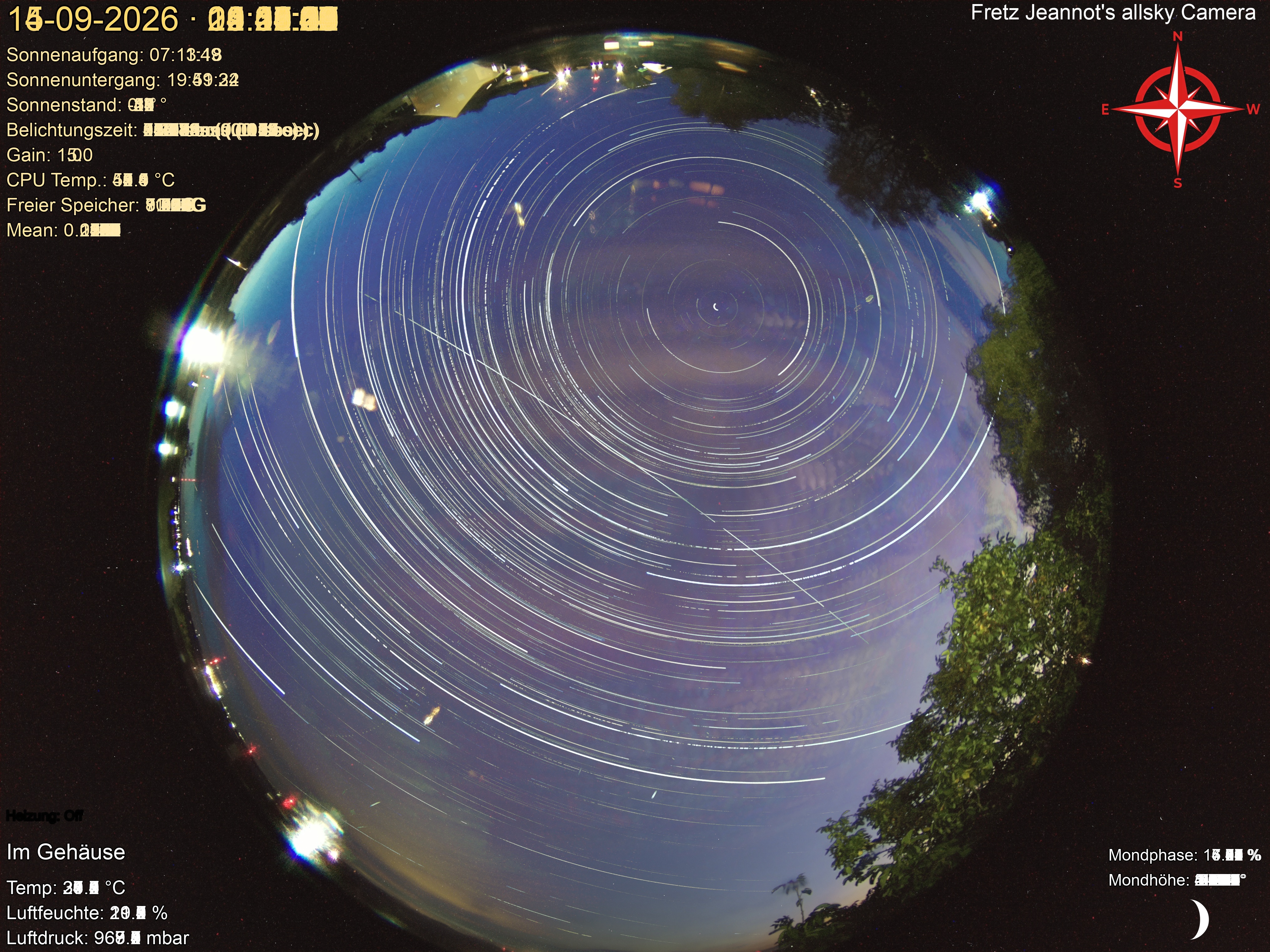 Startrail Bild: 14.09.2026