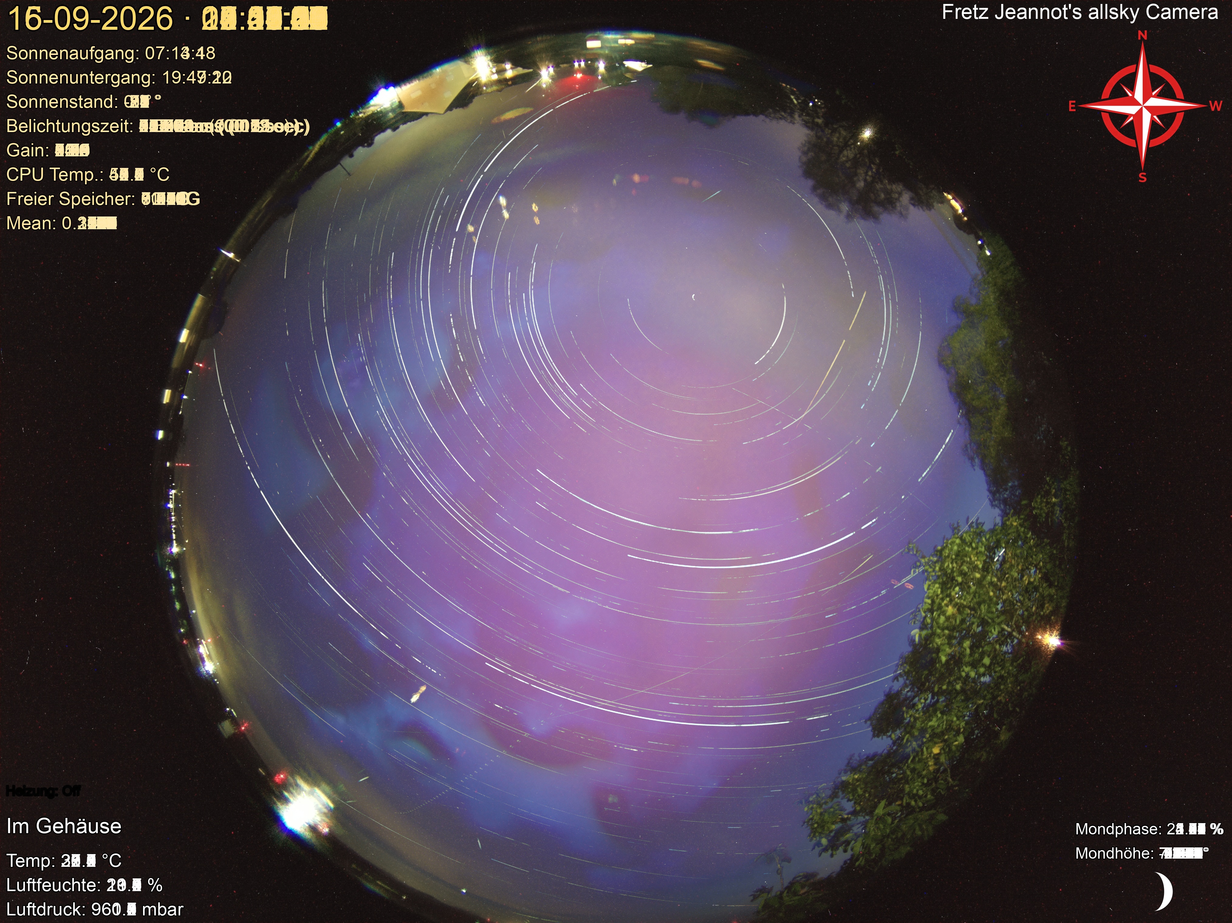Startrail Bild: 15.09.2026
