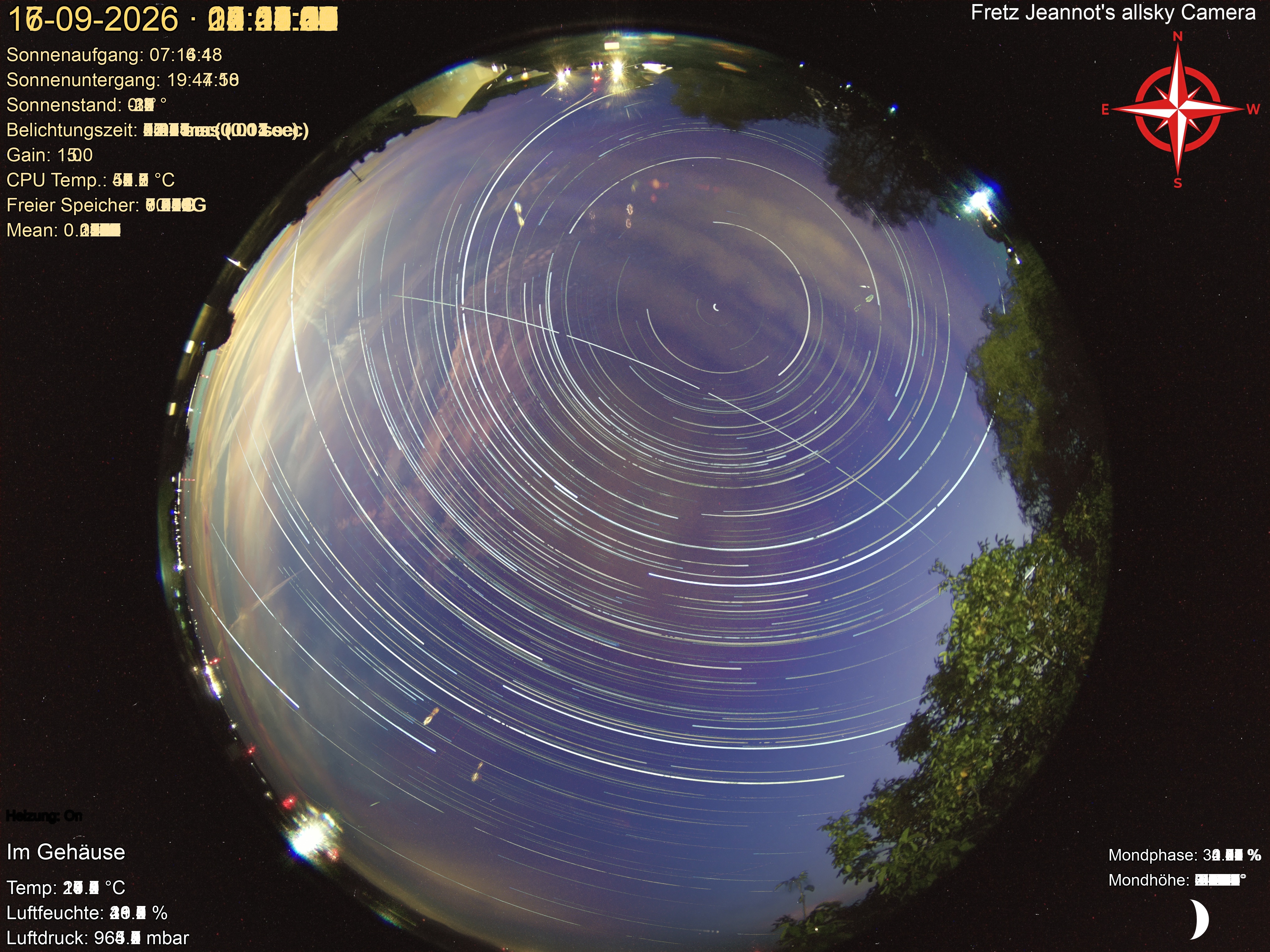 Startrail Bild: 16.09.2026