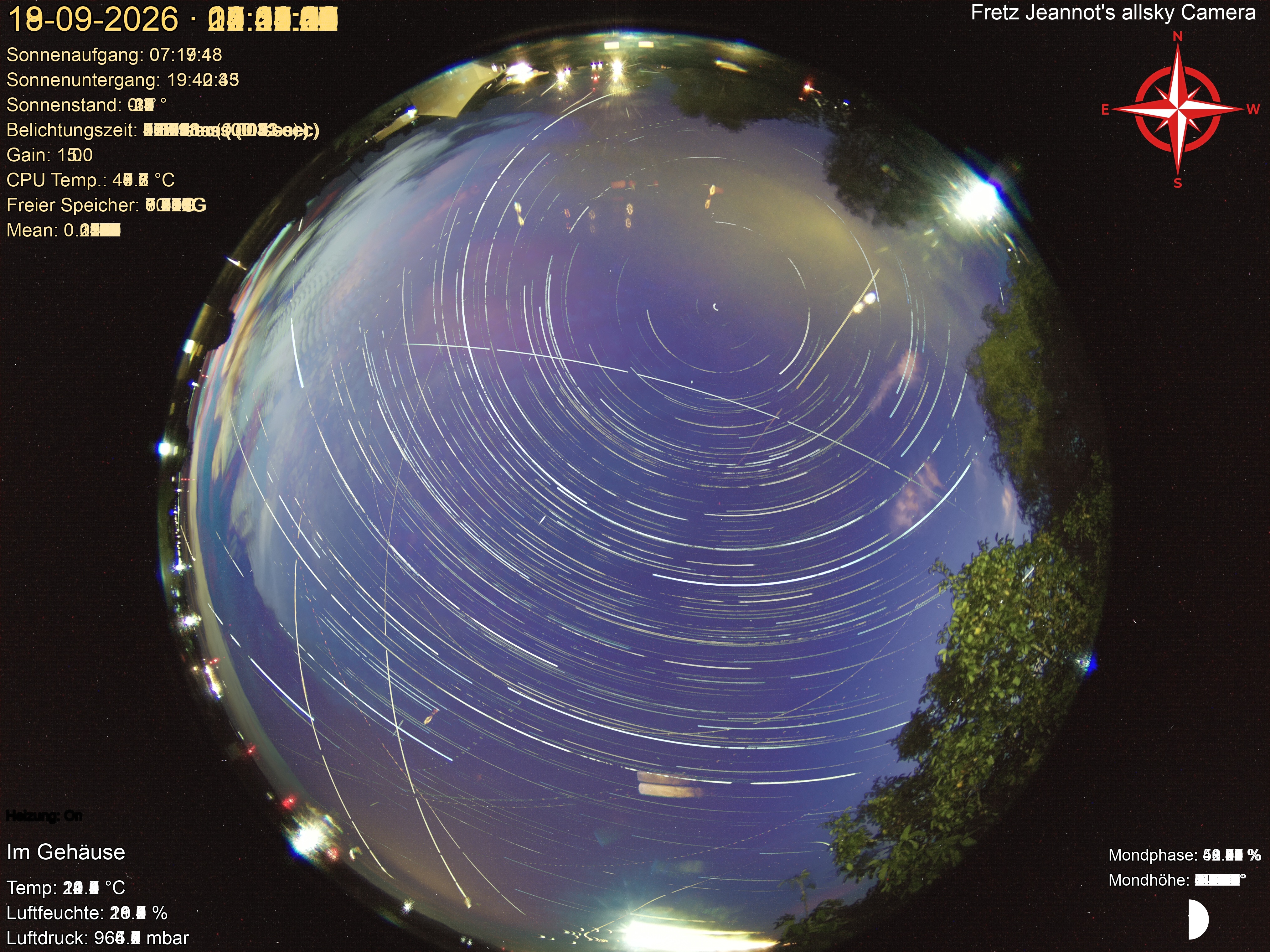 Startrail Bild: 18.09.2026