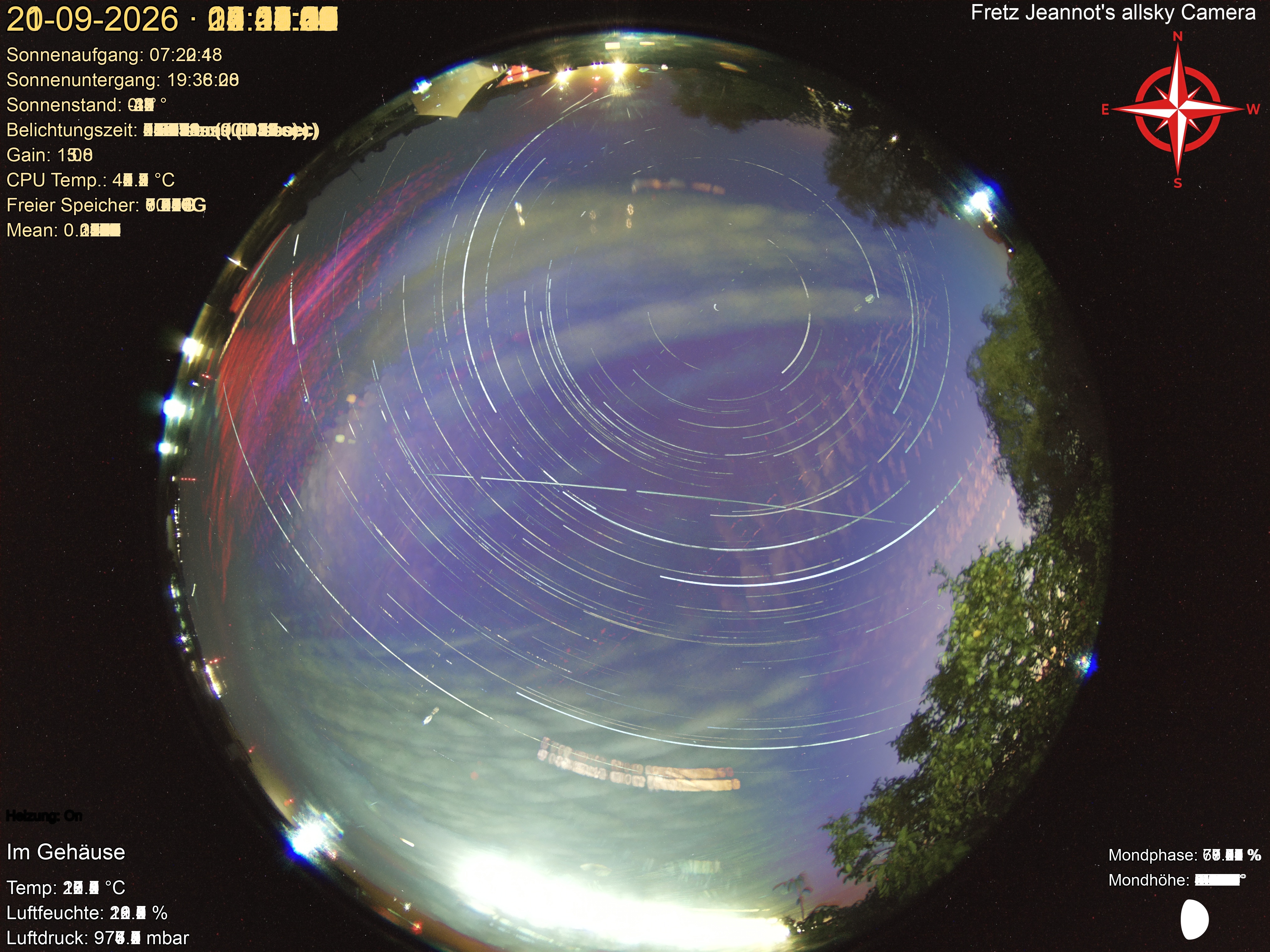 Startrail Bild: 20.09.2026