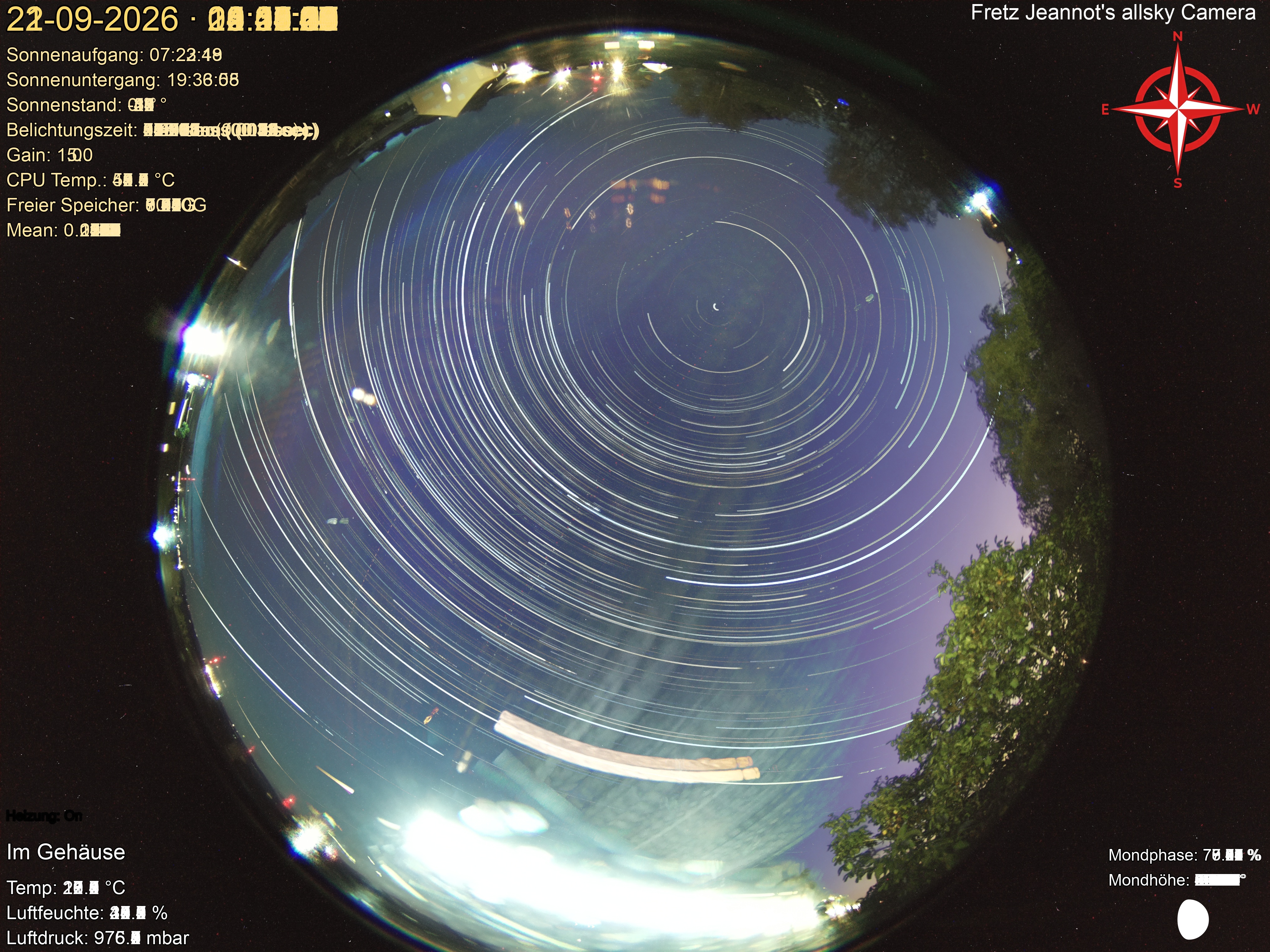 Startrail Bild: 21.09.2026