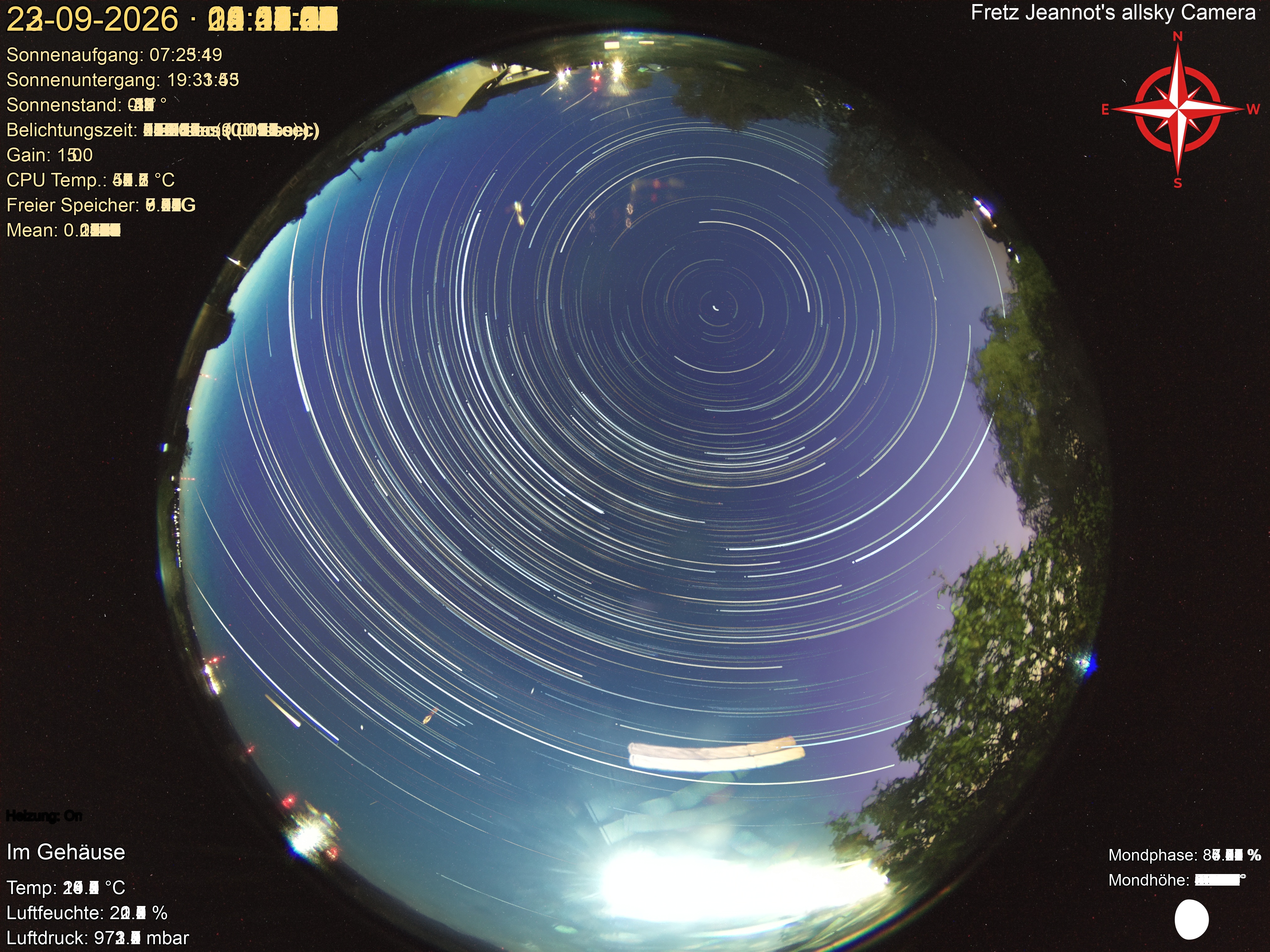 Startrail Bild: 22.09.2026